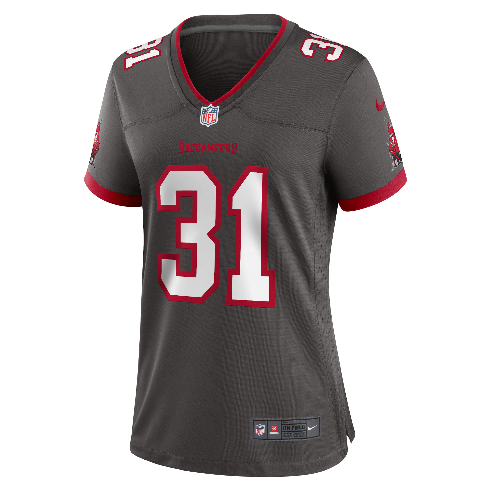 Antoine Winfield Jr. Tampa Bay Buccaneers Women's Game Jersey - Pewter
