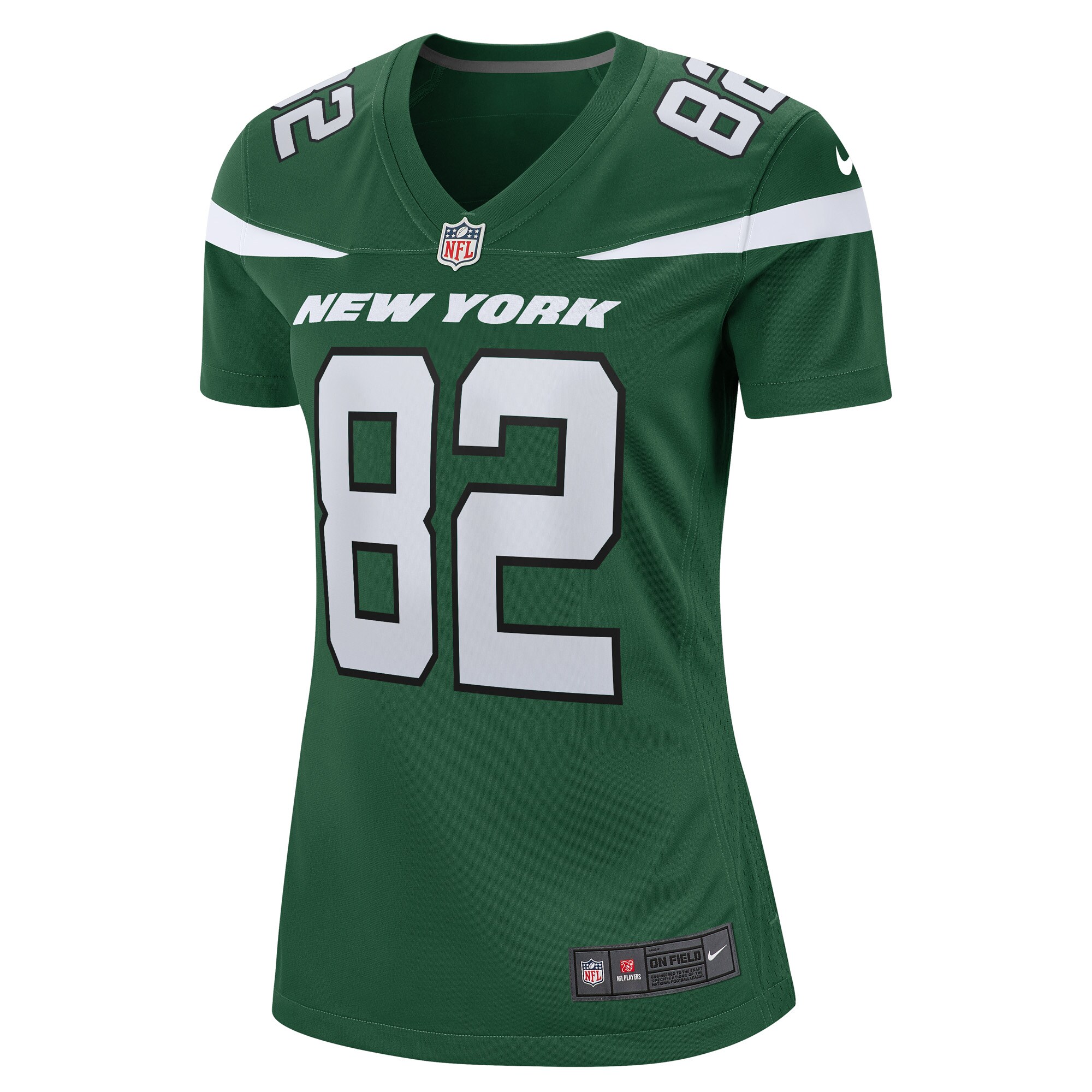 Irvin Charles New York Jets Women's Game Player Jersey - Gotham Green