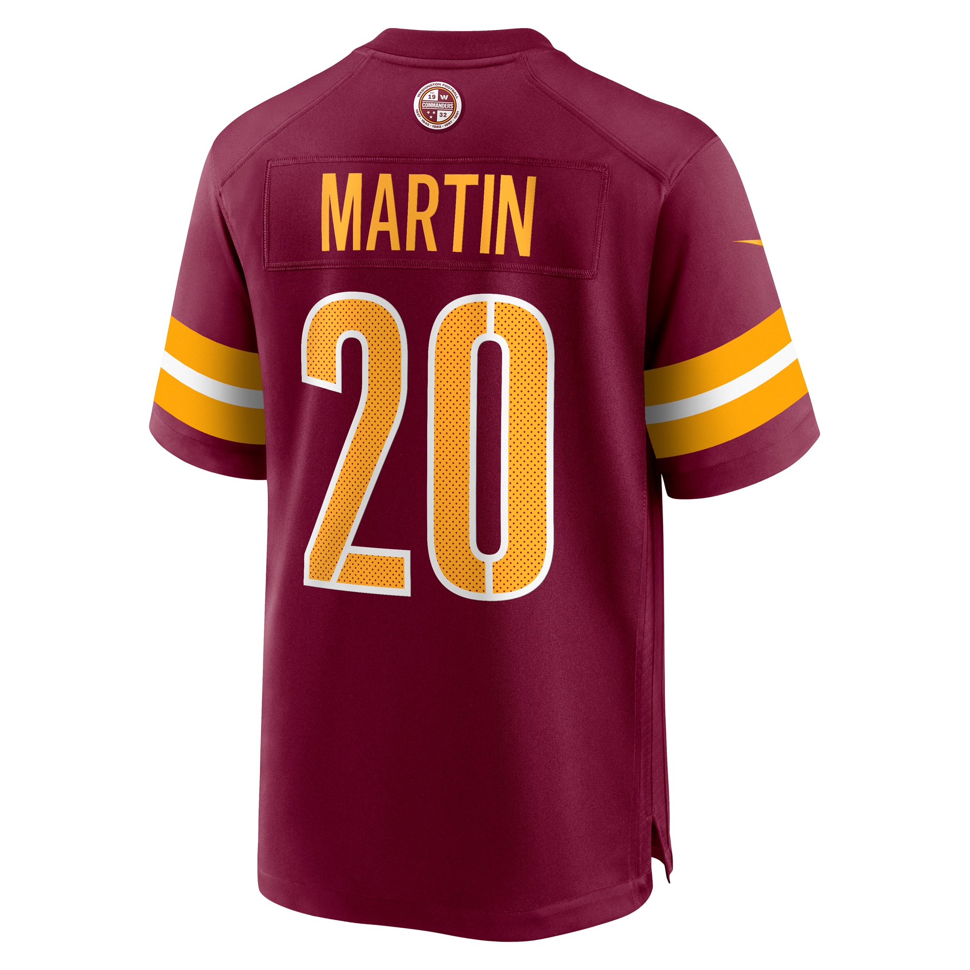 Jartavius Martin Washington CommandersTeam Game Jersey - Burgundy