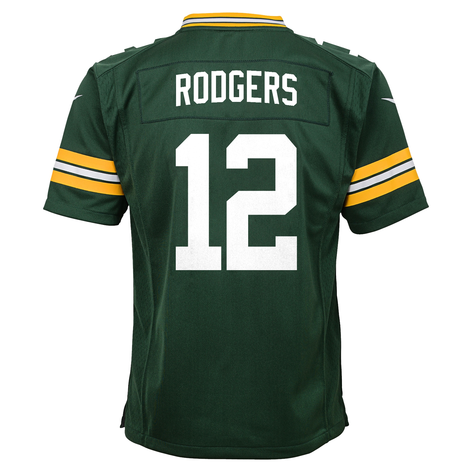 Aaron Rodgers Green Bay PackersYouth Game Jersey - Green