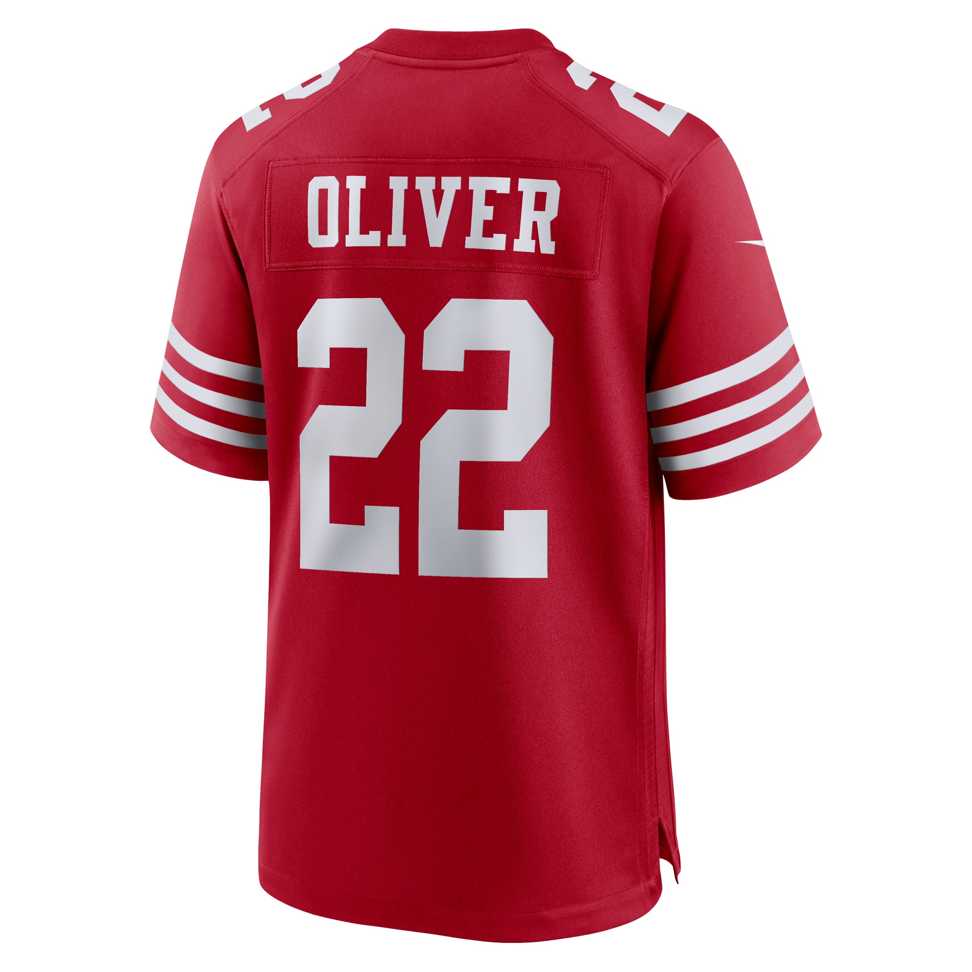 Isaiah Oliver San Francisco 49ersGame Player Jersey - Scarlet