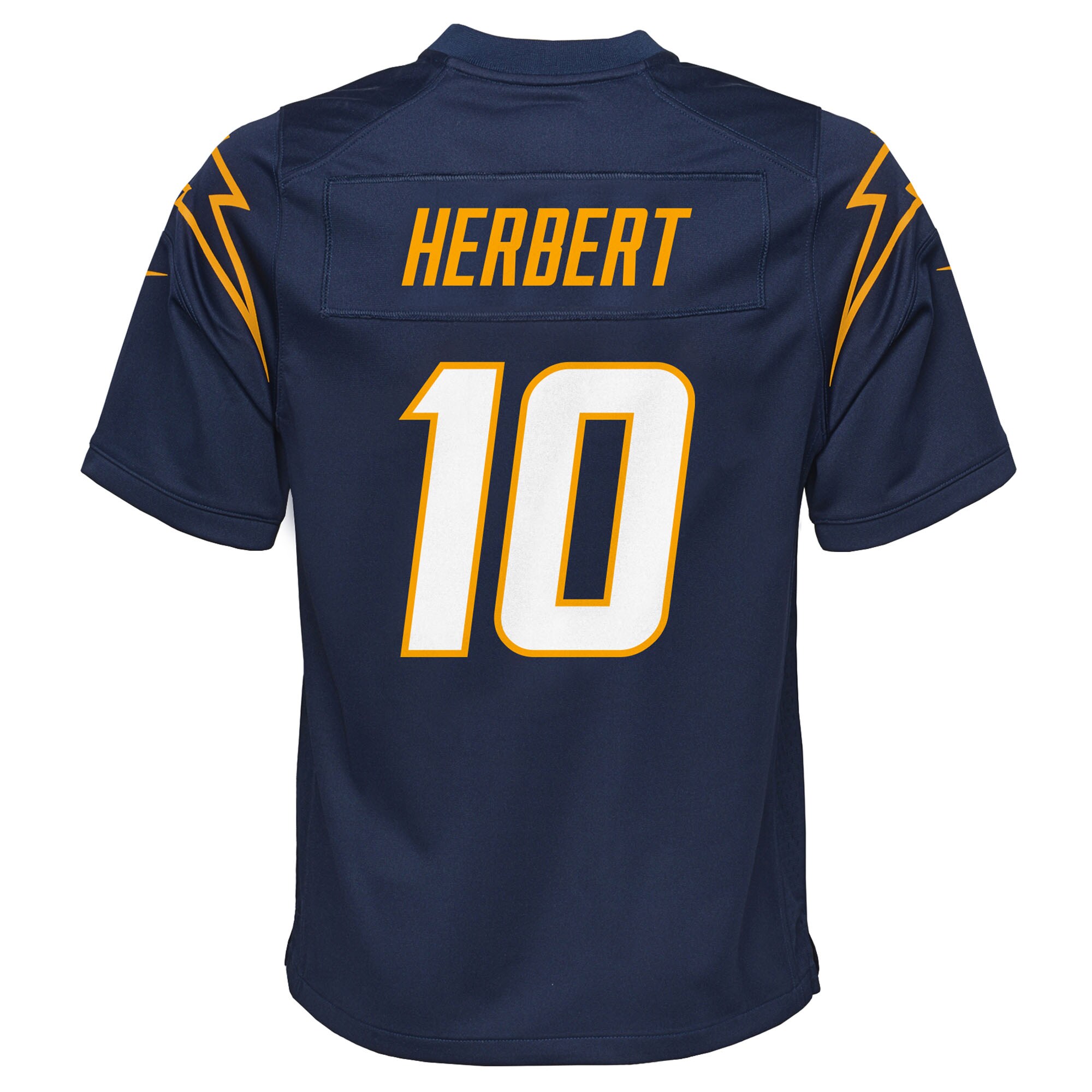 Justin Herbert Los Angeles ChargersYouth Team Game Alternate Jersey - Navy
