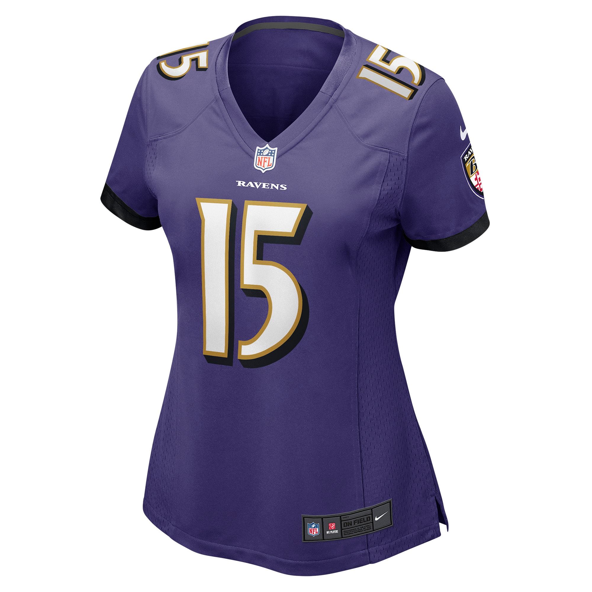 DeSean Jackson Baltimore Ravens Women's Game Player Jersey - Purple