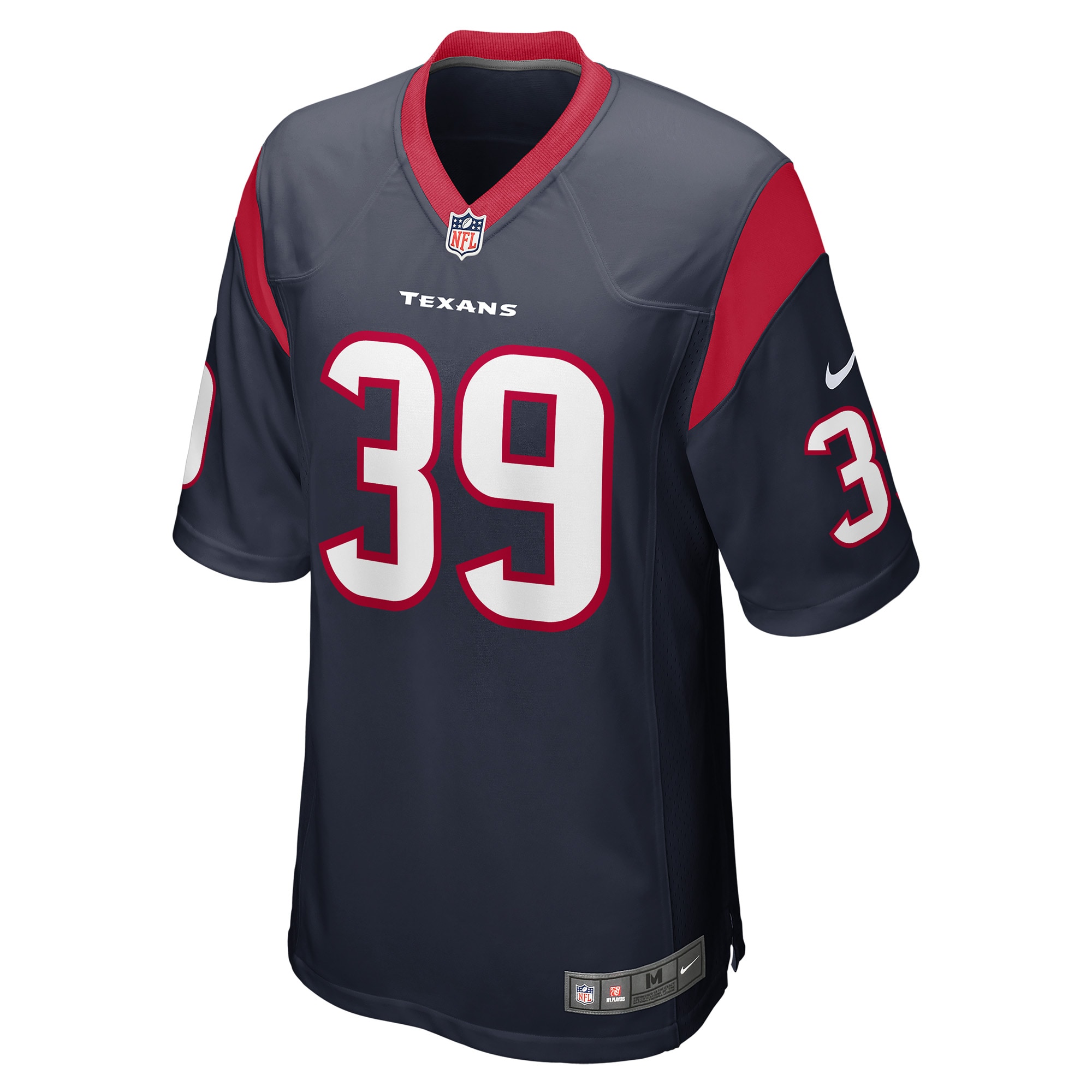 Tristin McCollum Houston TexansGame Player Jersey - Navy