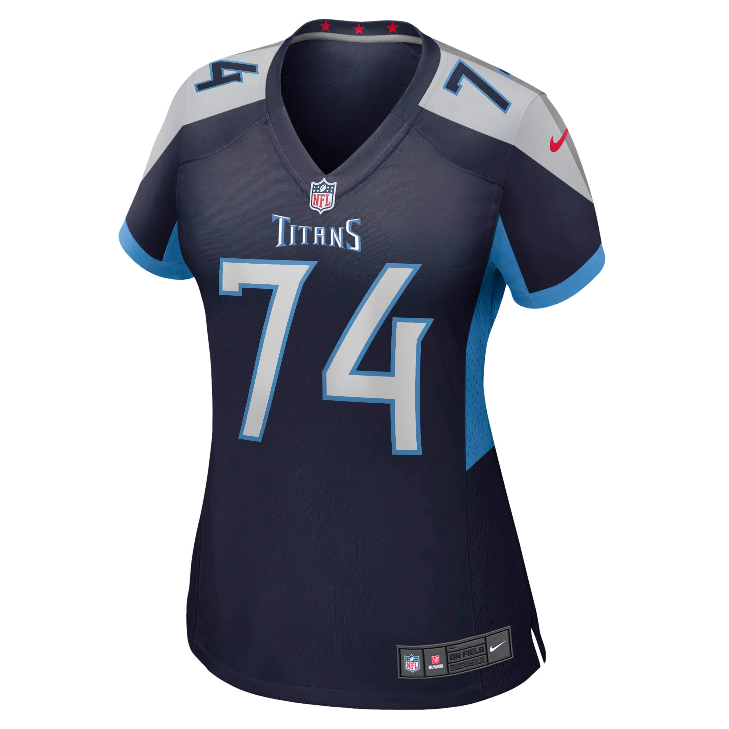 Bruce Matthews Tennessee Titans Women's Retired Player Jersey - Navy