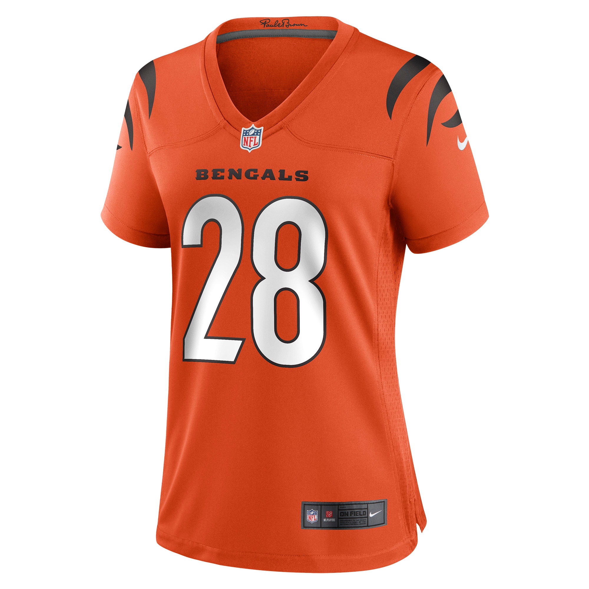 Corey Dillon Cincinnati Bengals Women's Retired Game Jersey - Orange
