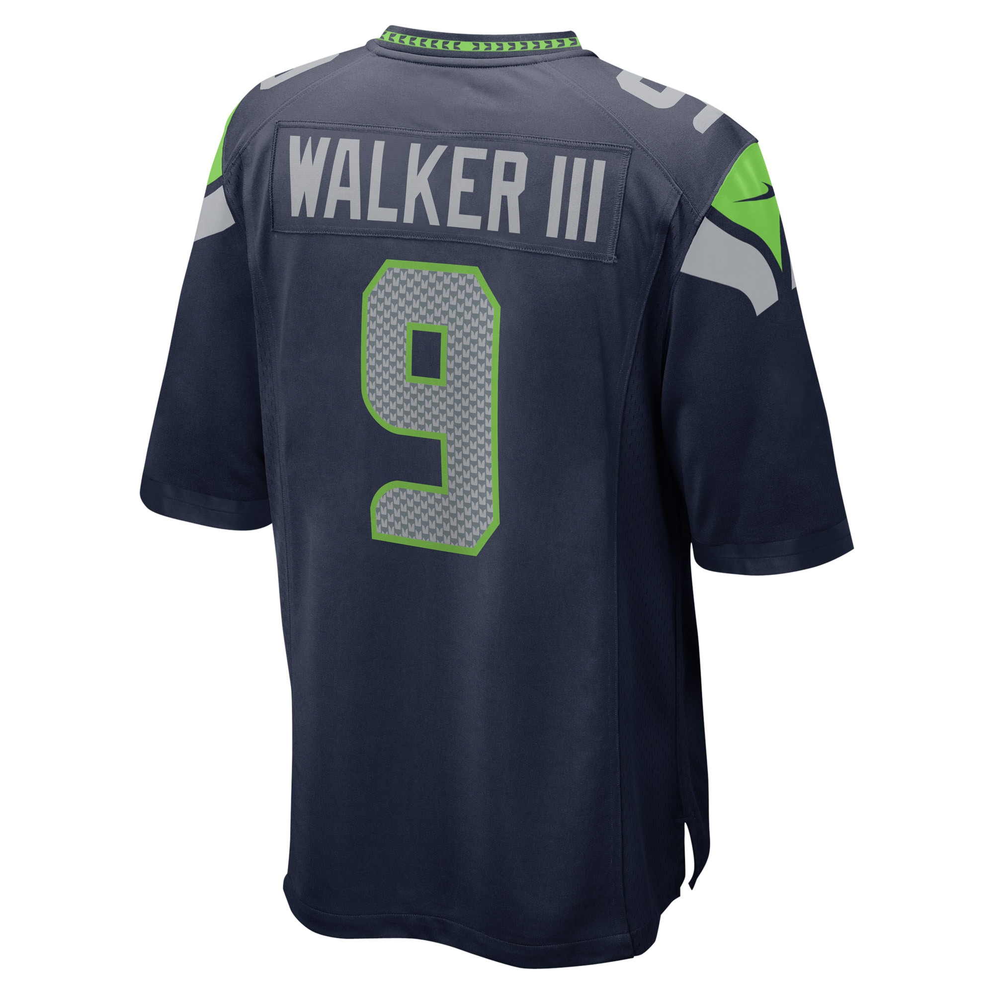 Kenneth Walker III Seattle SeahawksPlayer Game Jersey - Navy