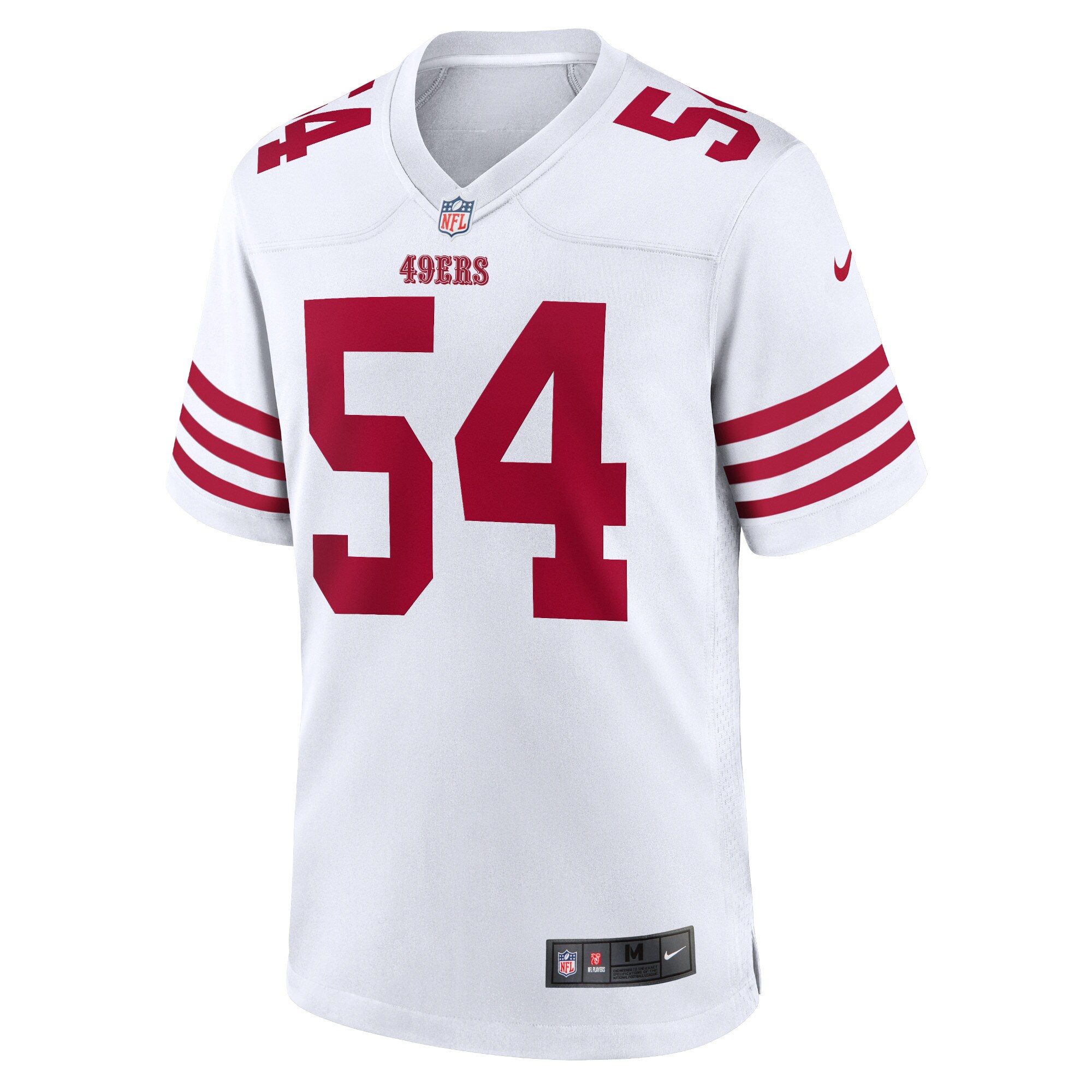 Fred Warner San Francisco 49ersPlayer Game Jersey - White