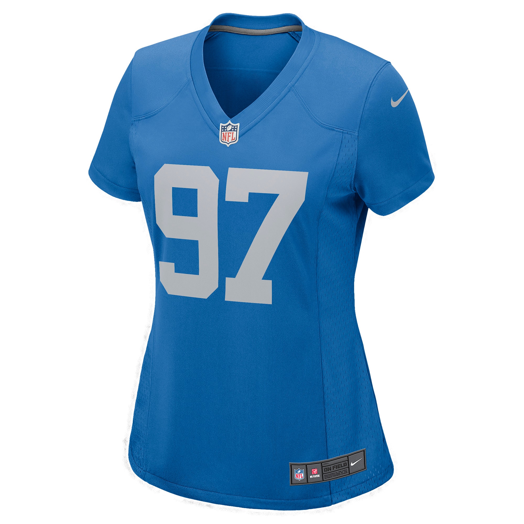 Aidan Hutchinson Detroit Lions Women's Alternate Game Jersey - Blue