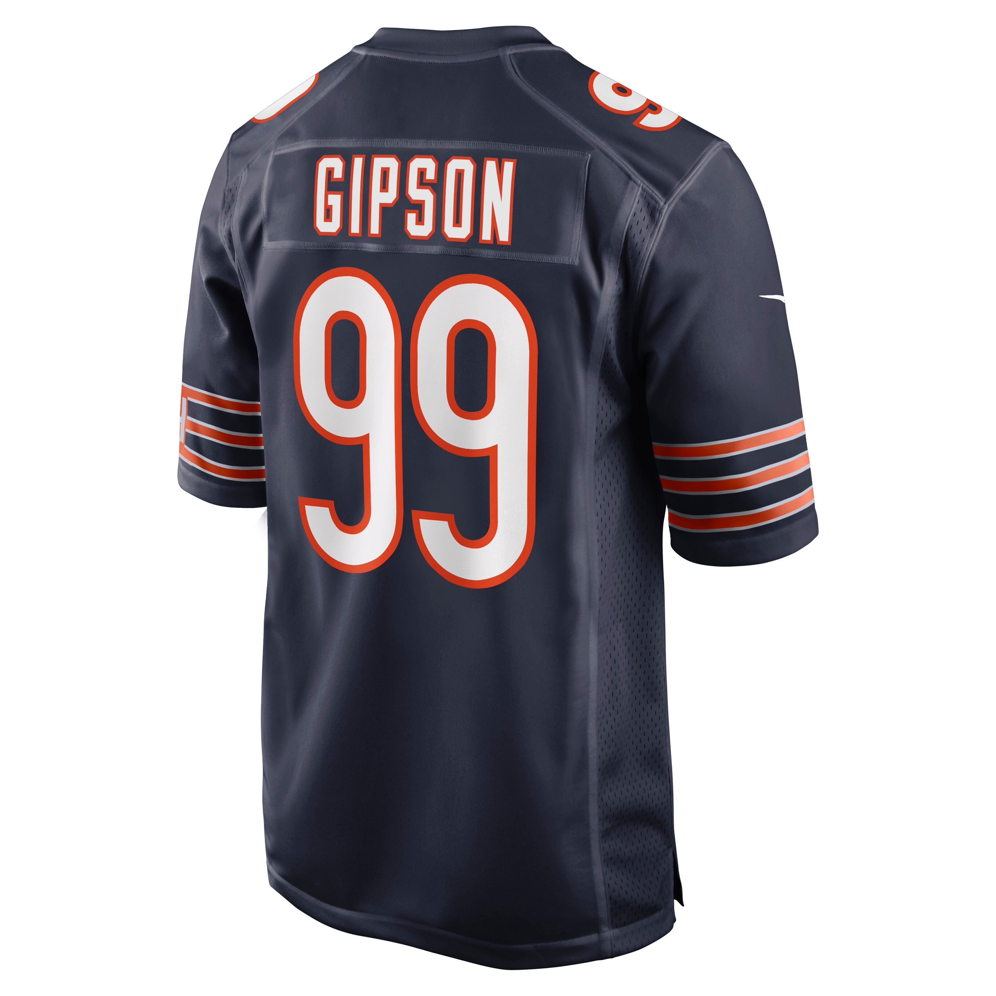 Trevis Gipson Chicago BearsGame Jersey - Navy