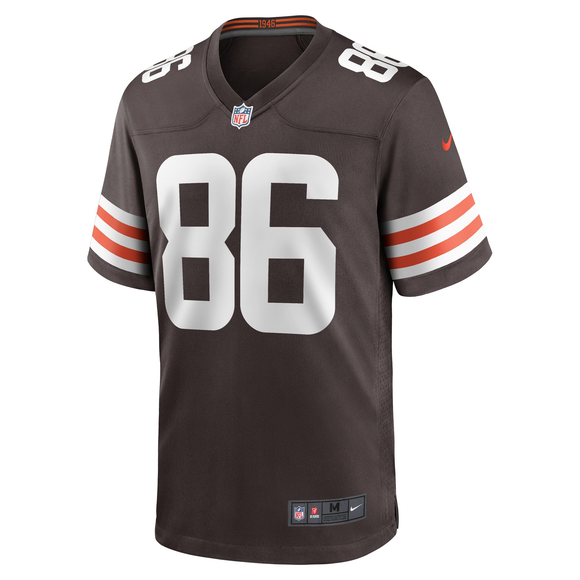 Miller Forristall Cleveland BrownsGame Player Jersey - Brown