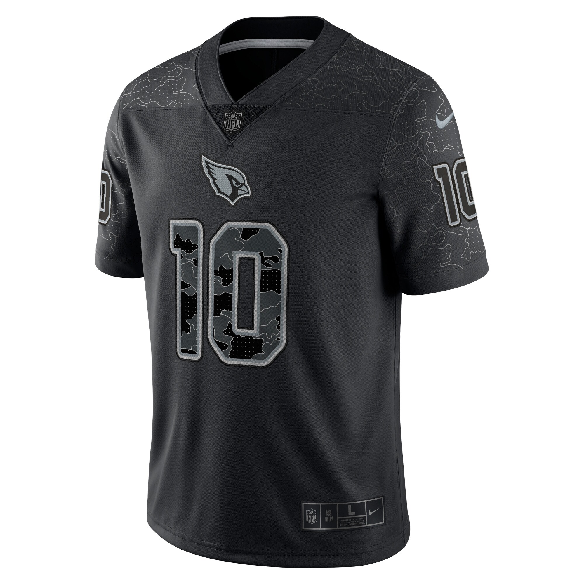 DeAndre Hopkins Arizona CardinalsRFLCTV Limited Jersey - Black