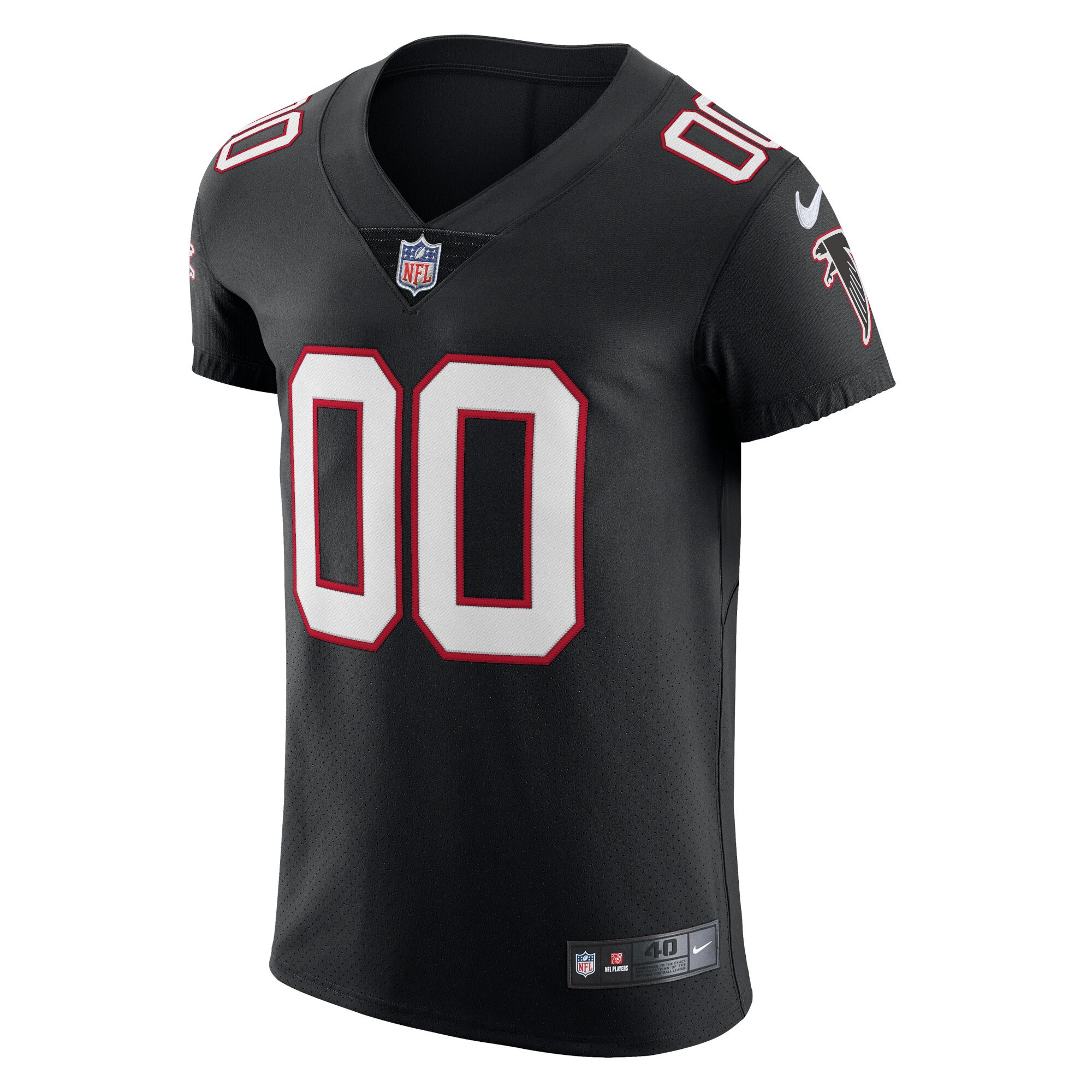 Atlanta FalconsAlternate Vapor Elite Custom Jersey - Black