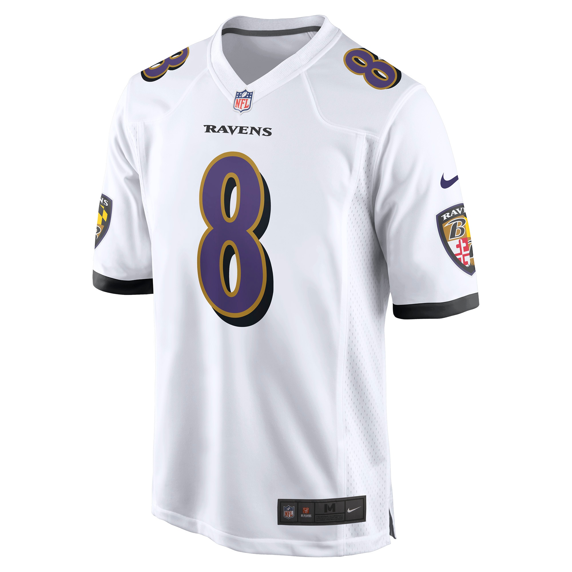 Lamar Jackson Baltimore RavensGame Jersey - White