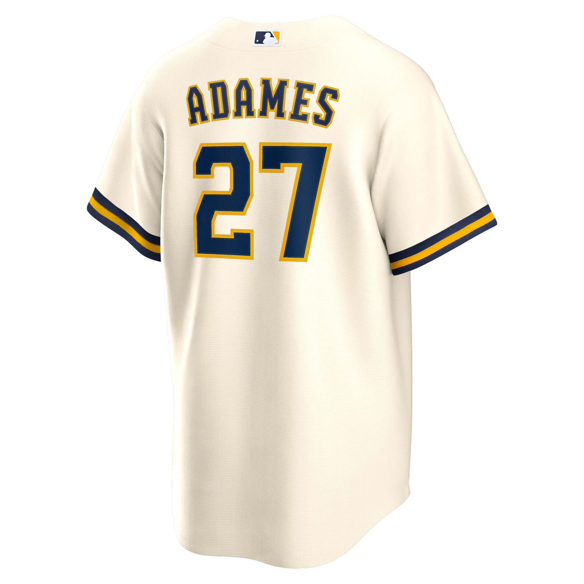 Willy Adames Milwaukee BrewersReplica Player Jersey - White