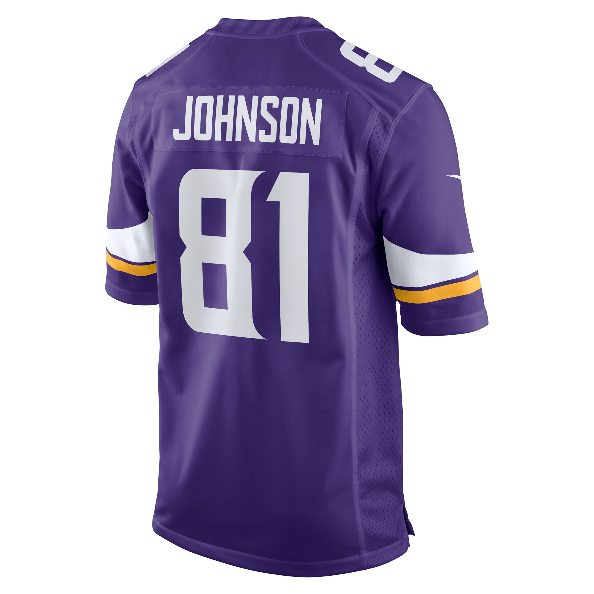 Bisi Johnson Minnesota VikingsGame Jersey - Purple