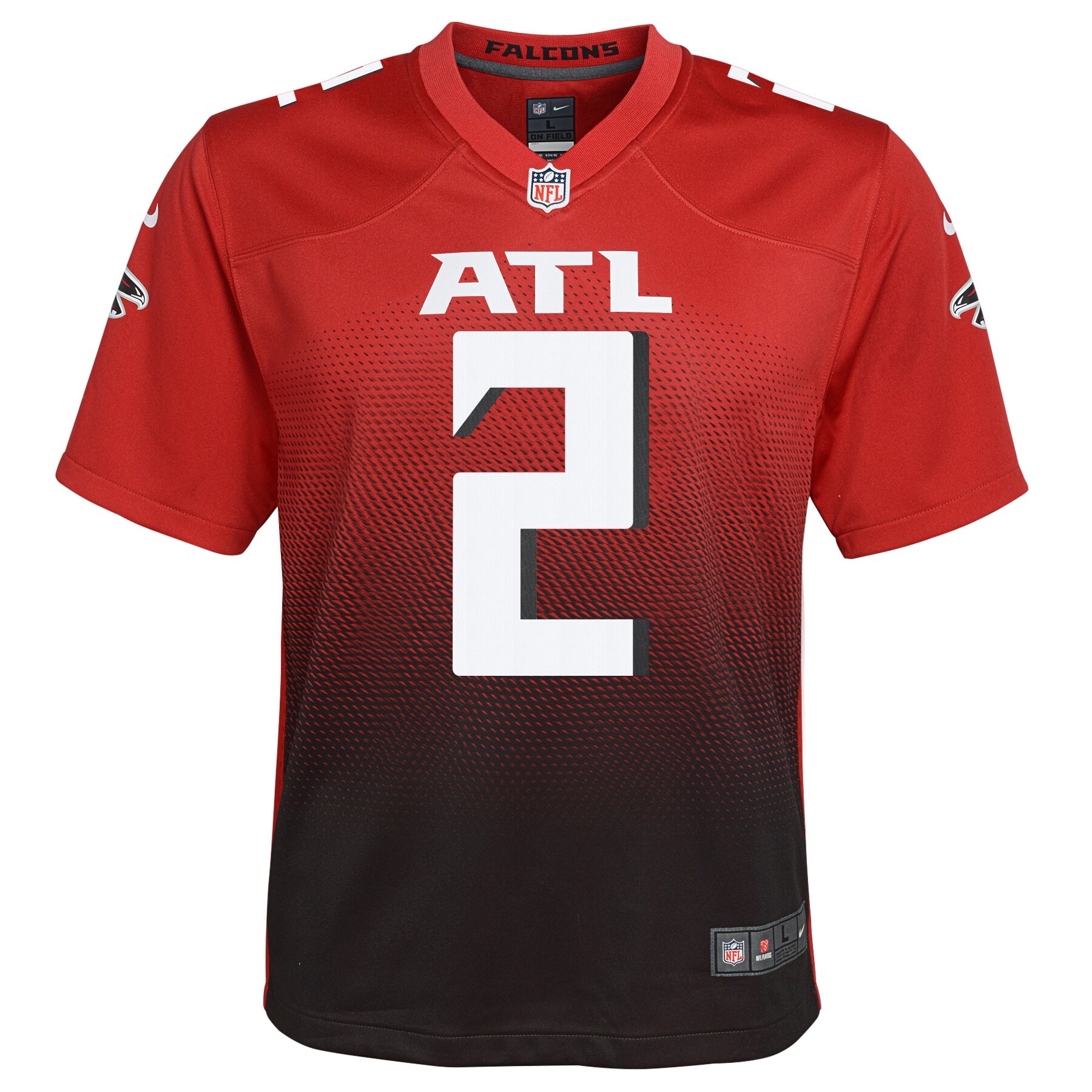 Matt Ryan Atlanta FalconsYouth 2nd Alternate Game Jersey - Red