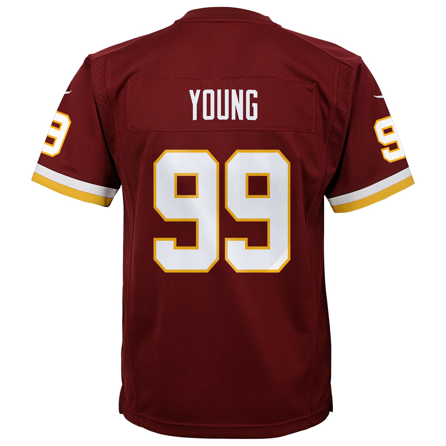 Chase Young Washington Football TeamYouth Game Jersey - Burgundy