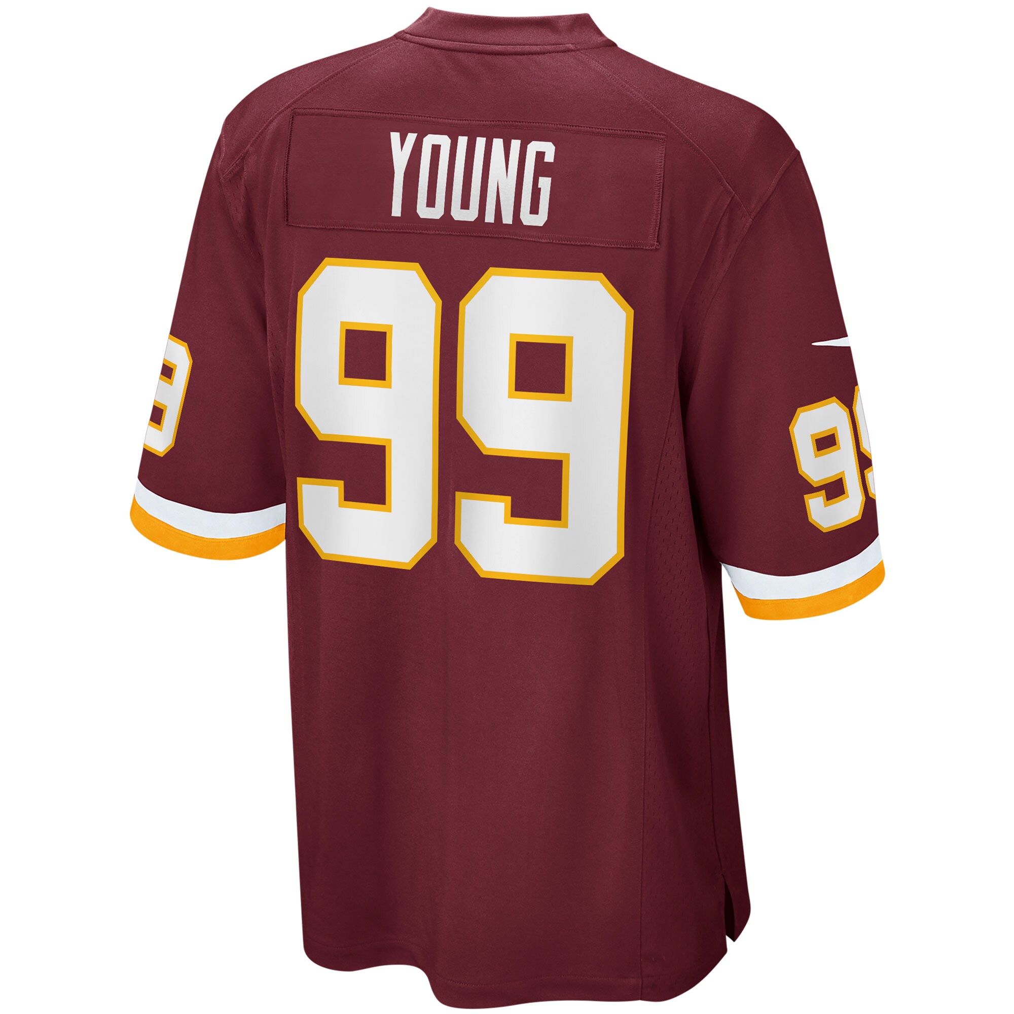Chase Young Washington Football TeamPlayer Game Jersey - Burgundy
