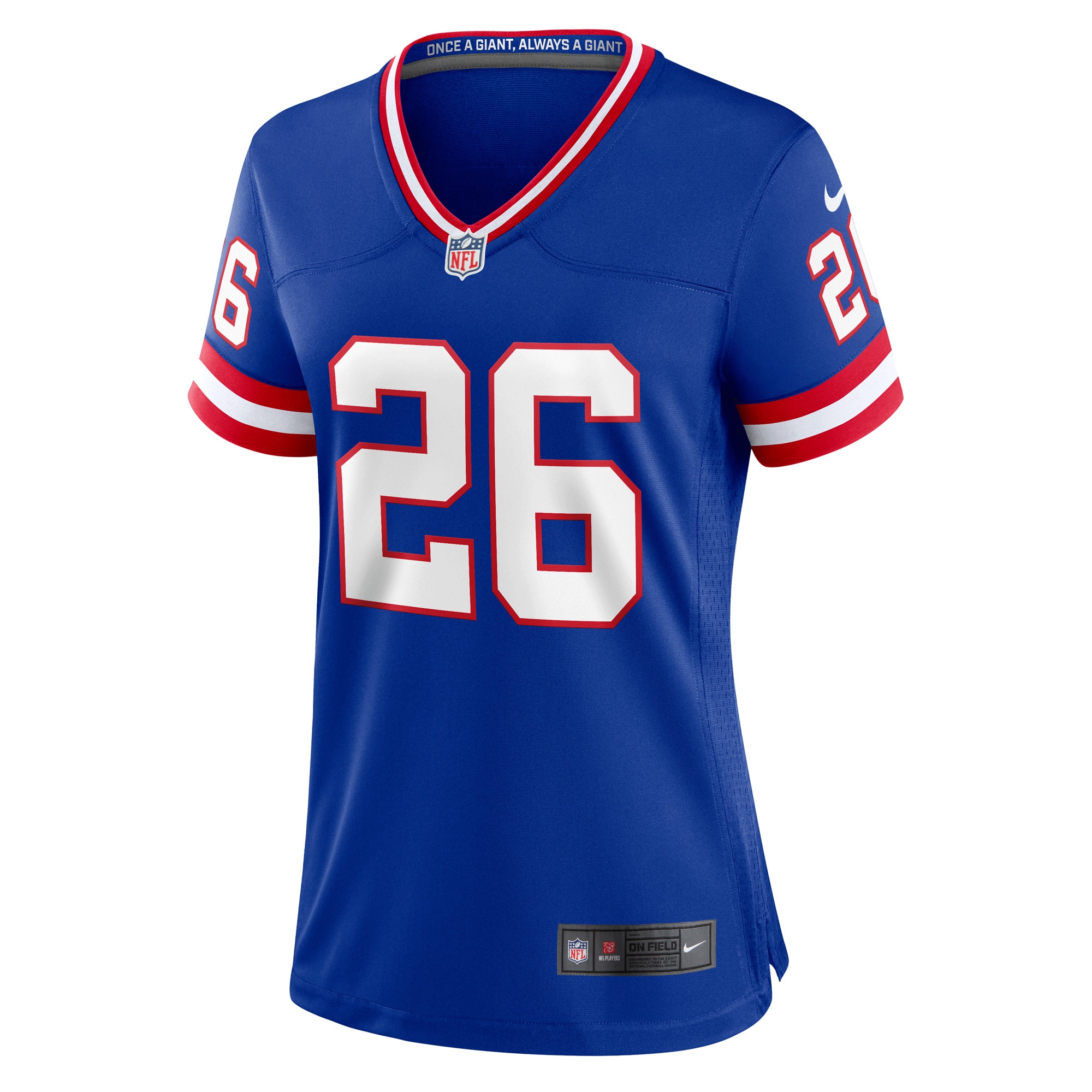 Saquon Barkley New York Giants Women's Classic Player Game Jersey - Royal