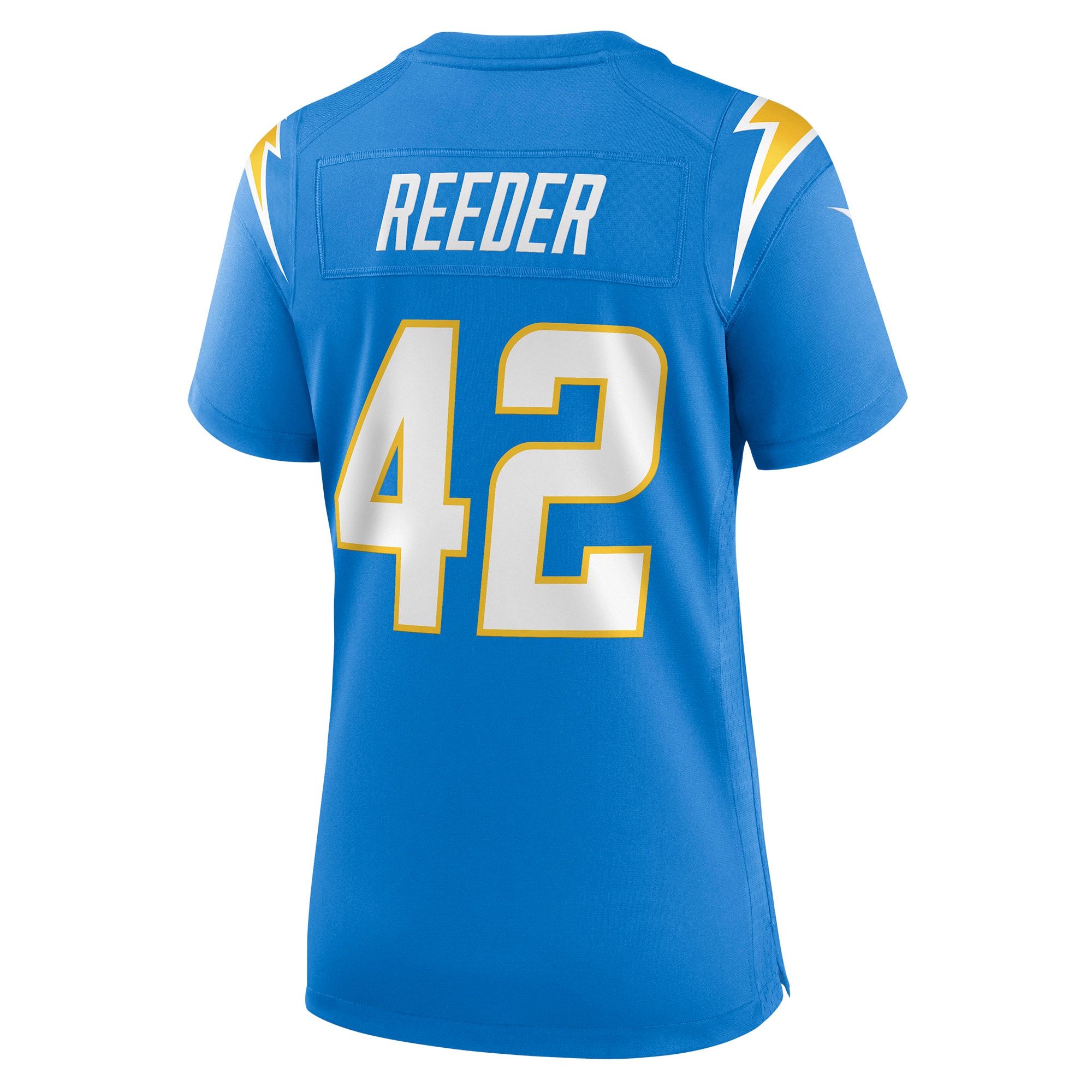 Troy Reeder Los Angeles Chargers Women's Game Jersey - Powder Blue
