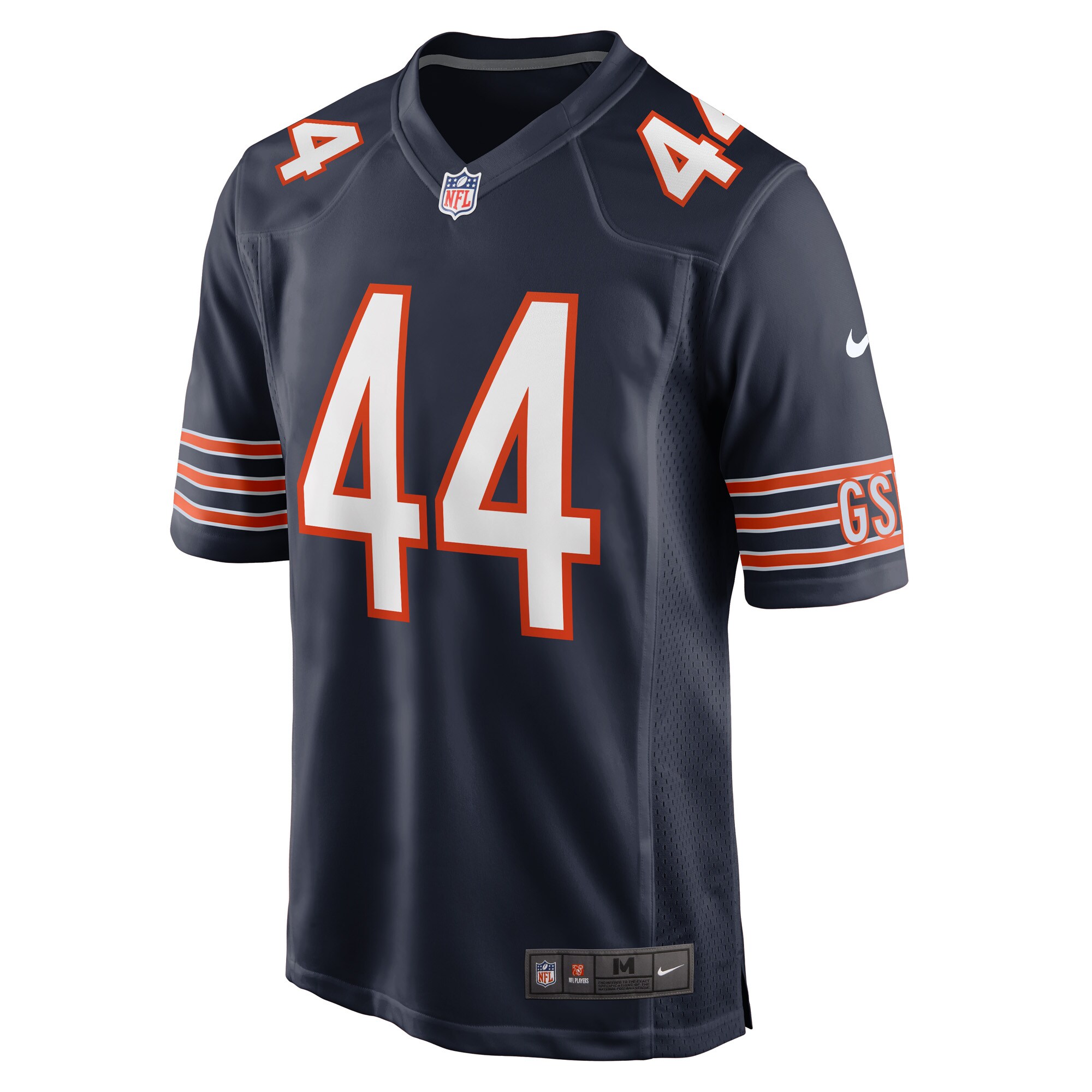 Matthew Adams Chicago BearsGame Player Jersey - Navy