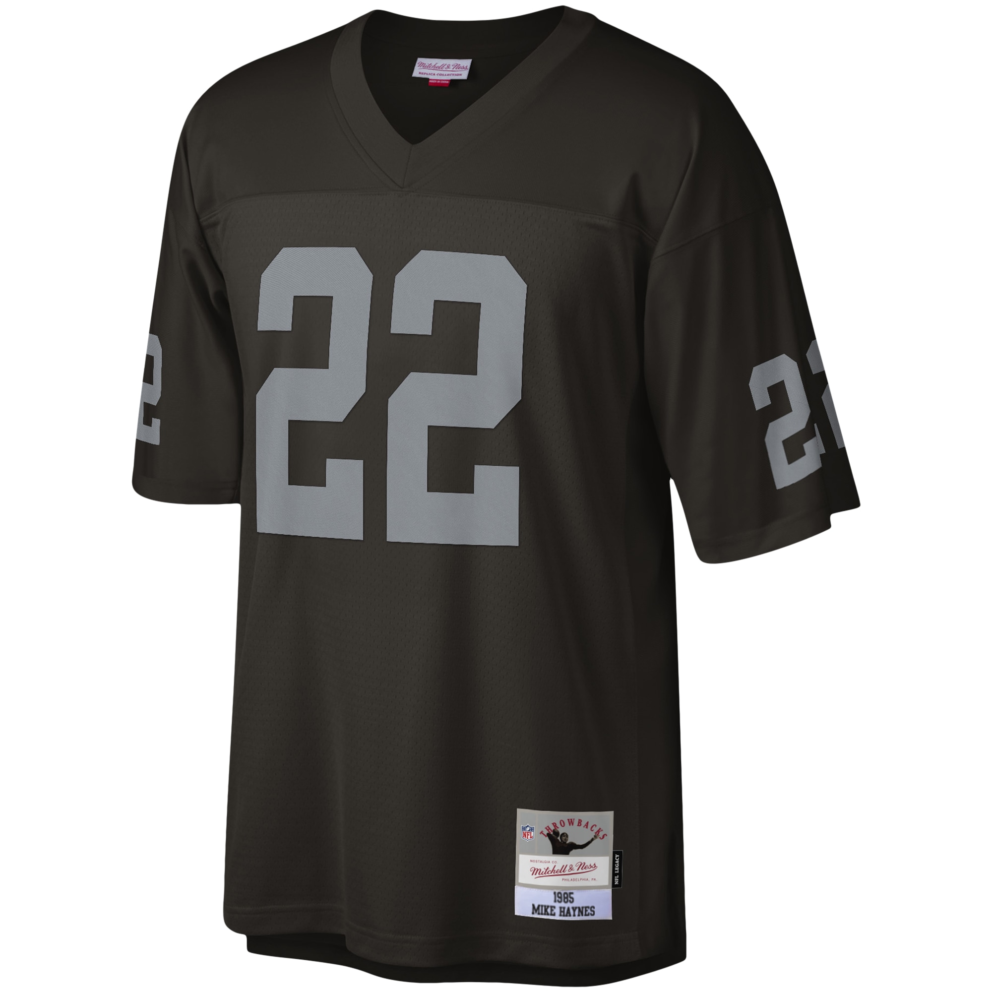Mike Haynes Las Vegas Raiders Mitchell & Ness 1985 Legacy Replica Jersey - Black