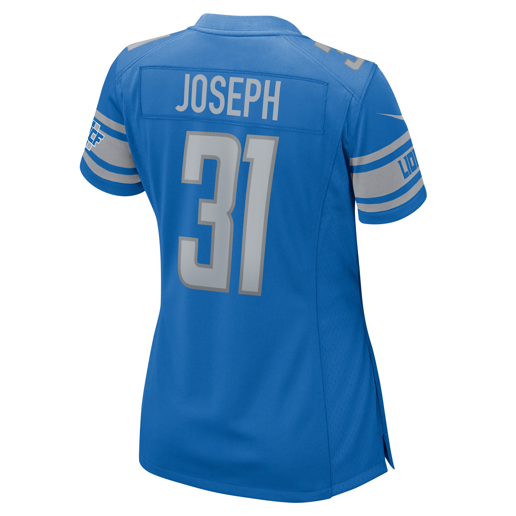 Kerby Joseph Detroit Lions Women's Player Game Jersey - Blue