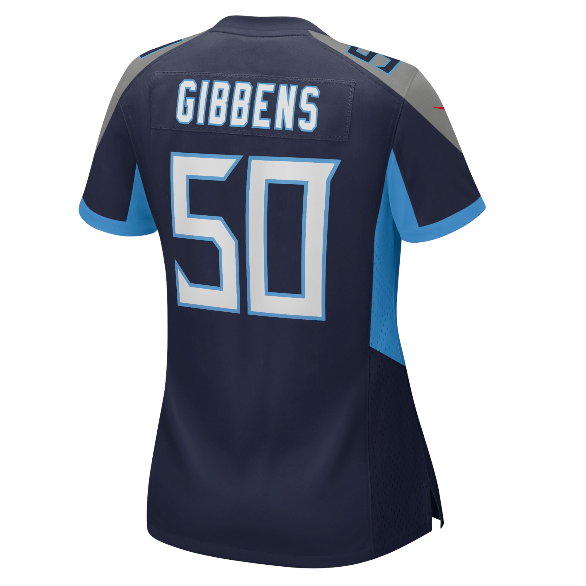 Jack Gibbens Tennessee Titans Women's Home Game Player Jersey - Navy
