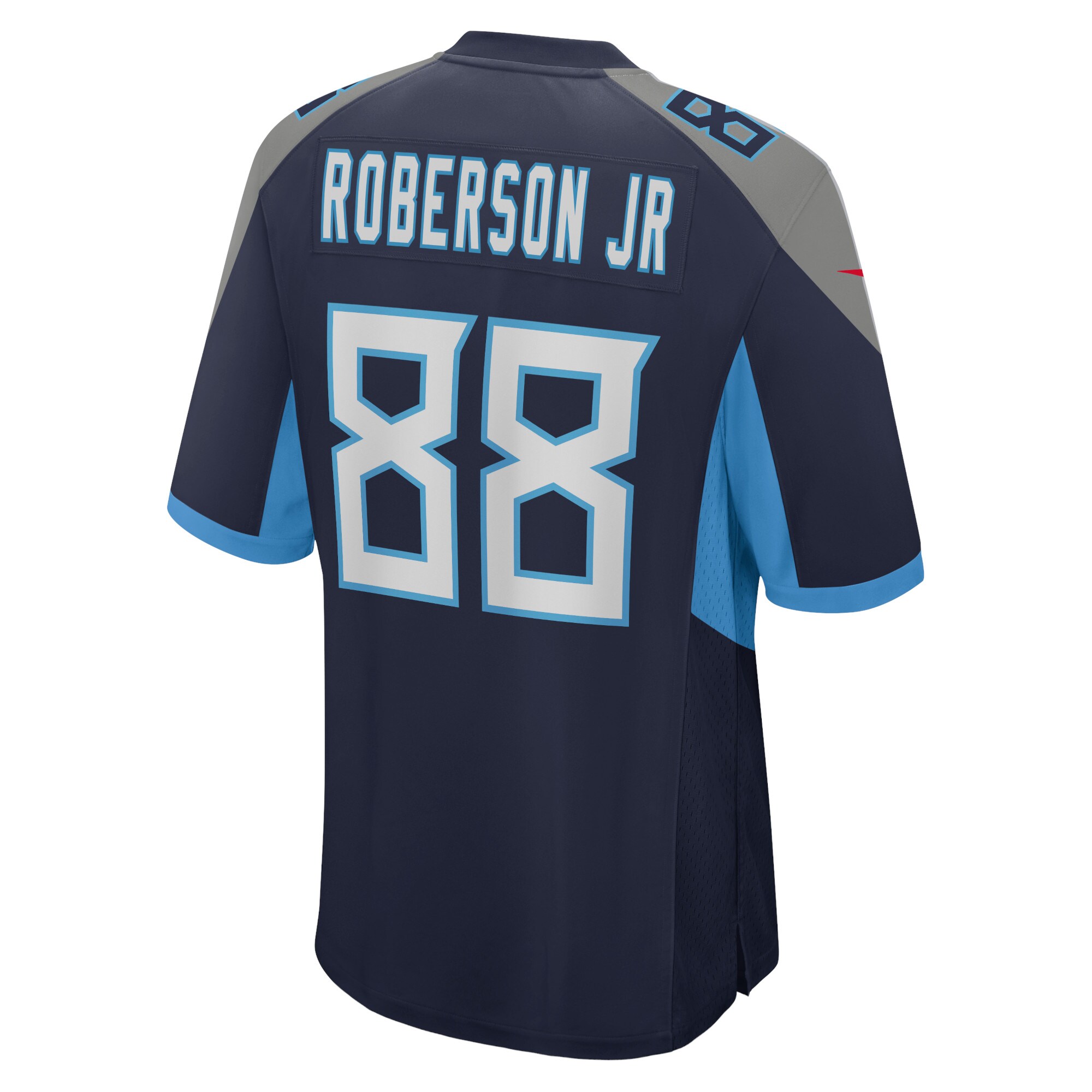 Reggie Roberson Jr. Tennessee TitansHome Game Player Jersey - Navy