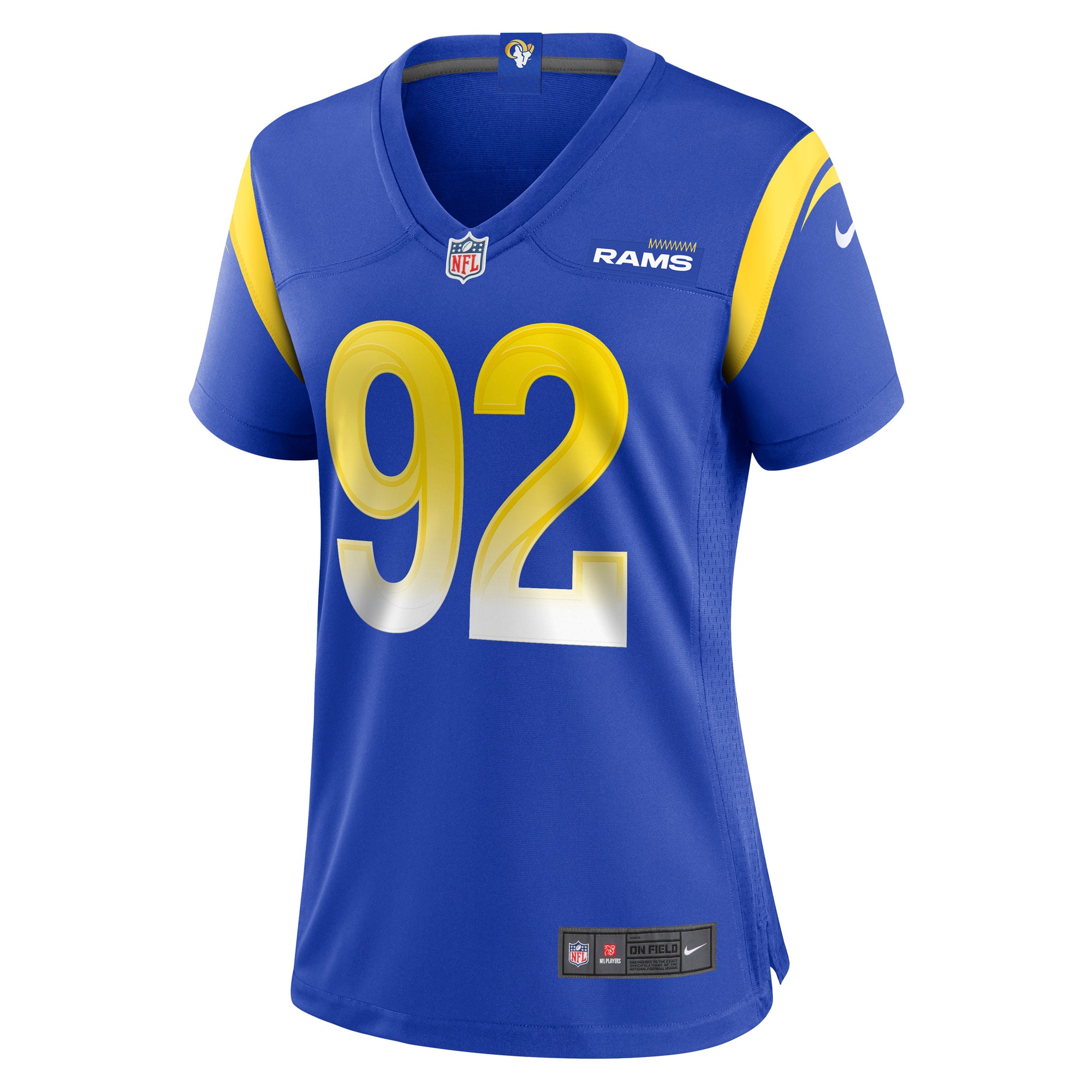 Jonah Williams Los Angeles Rams Women's Game Player Jersey - Royal