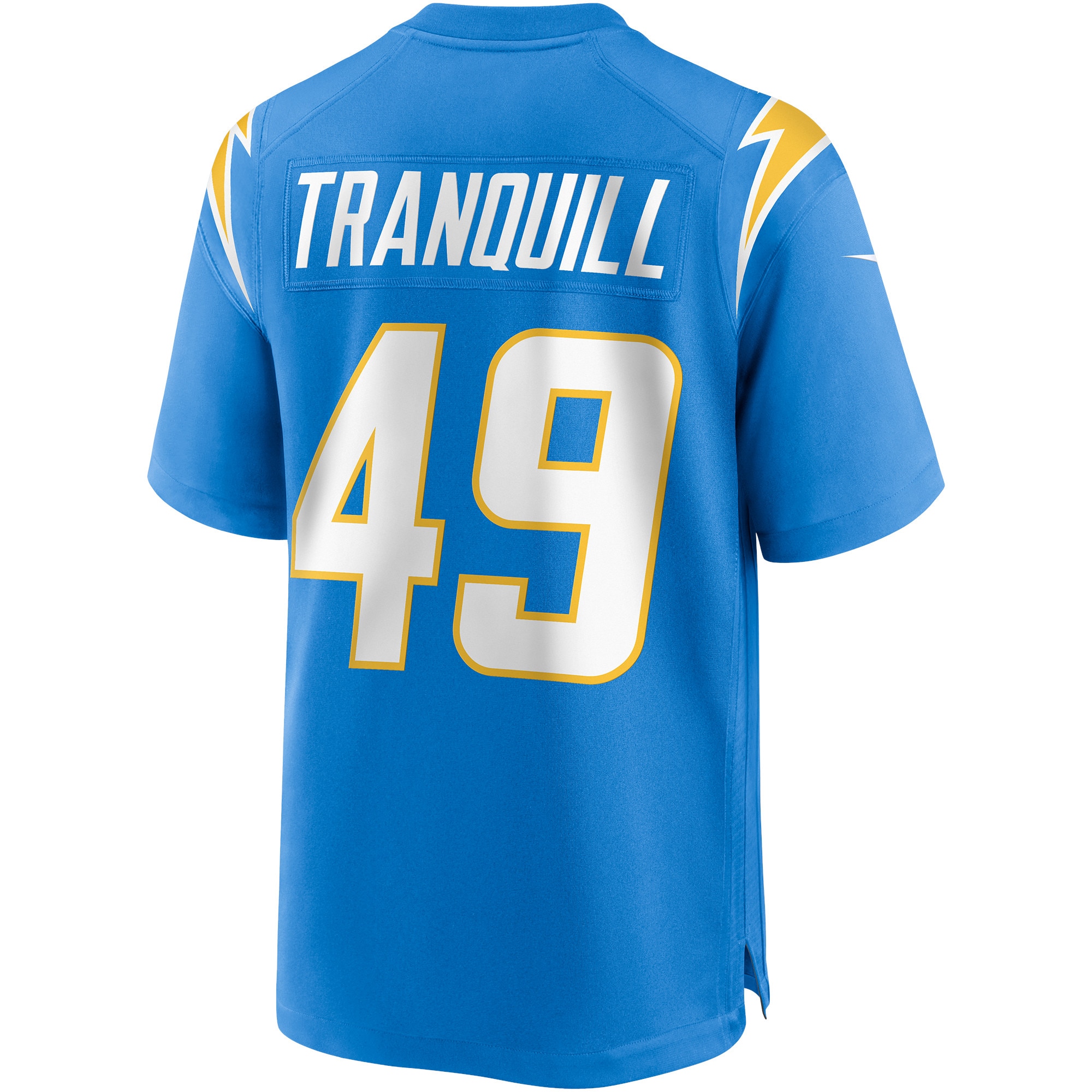 Drue Tranquill Los Angeles ChargersGame Jersey - Powder Blue