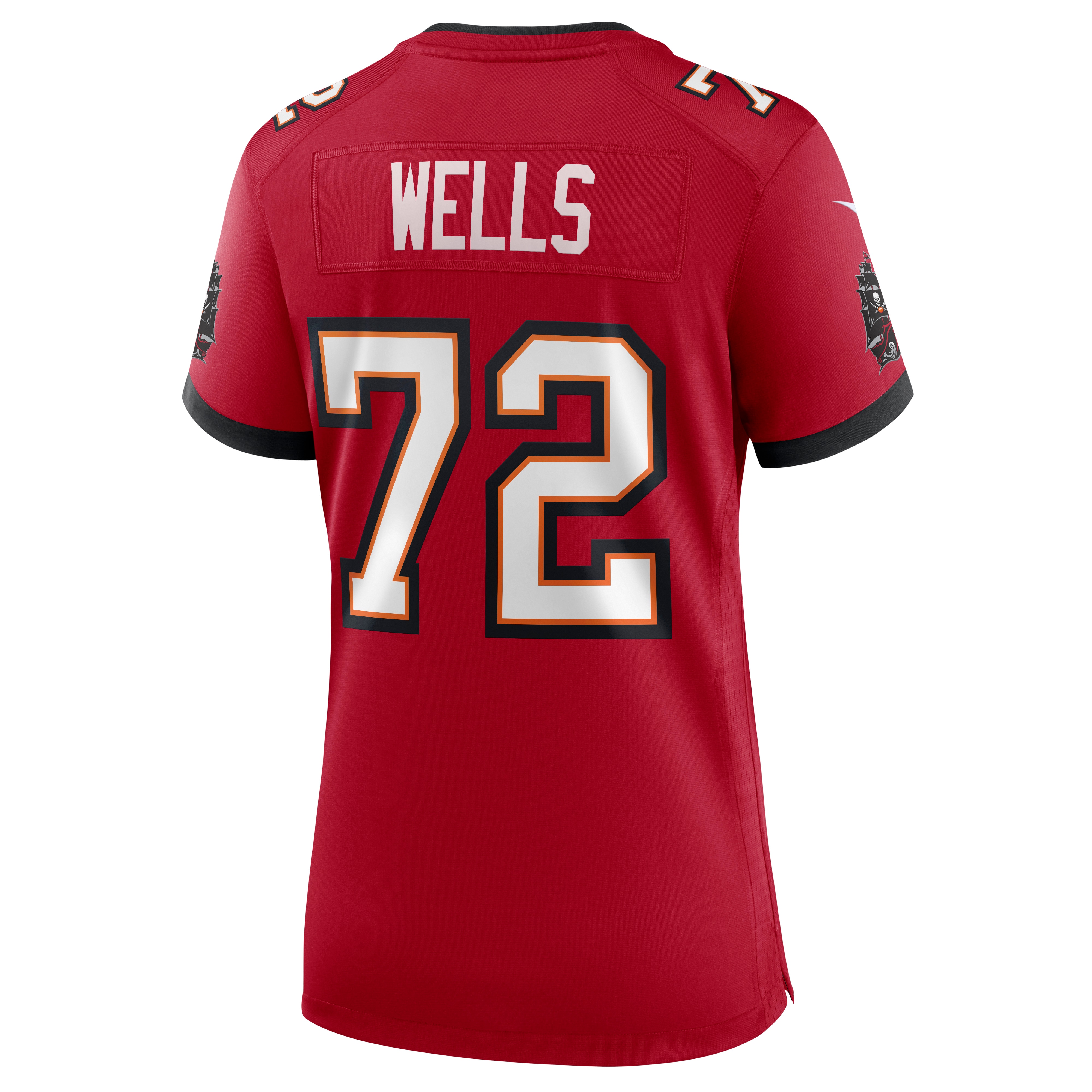 Josh Wells Tampa Bay Buccaneers Women's Game Jersey - Red