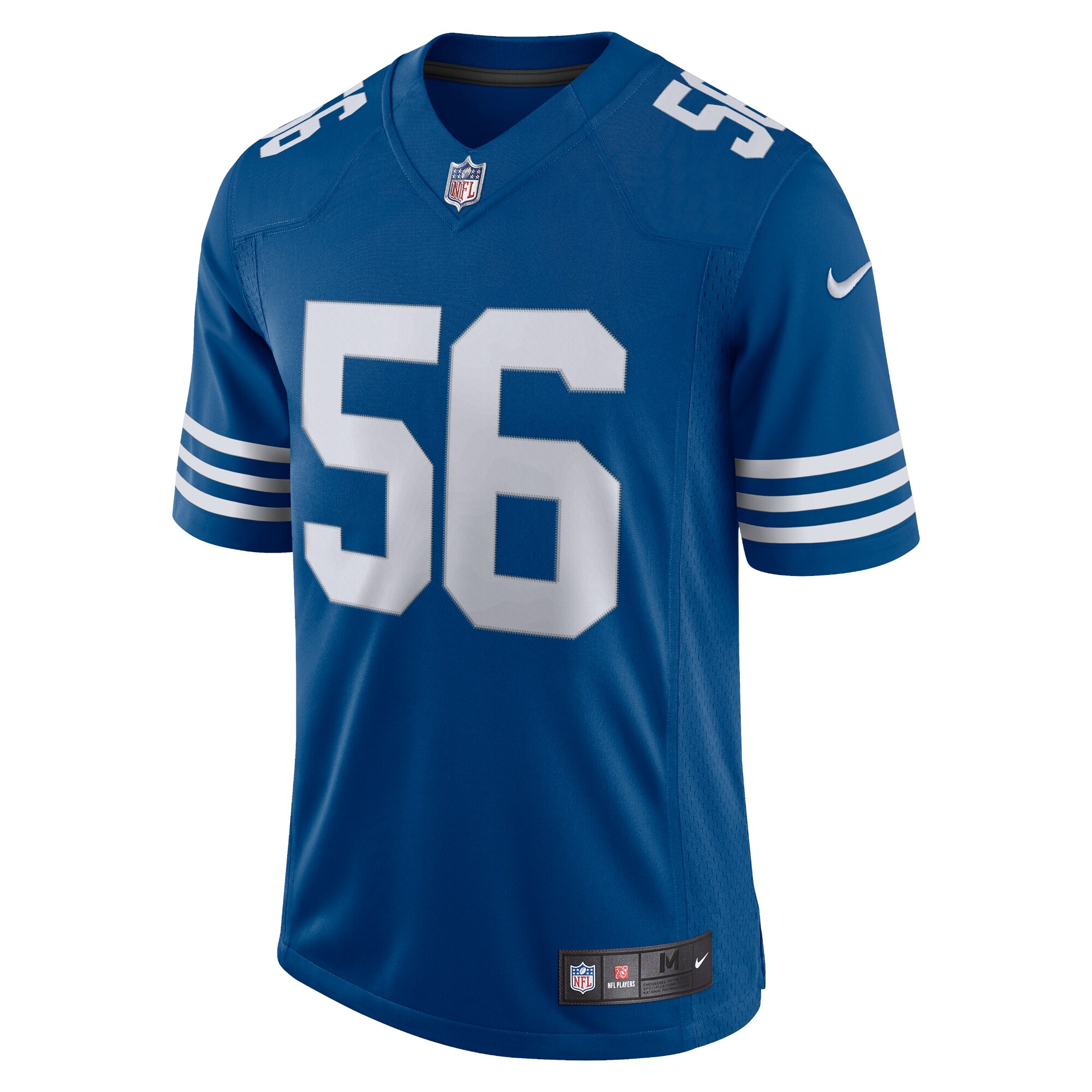 Men'sQuenton Nelson Royal Indianapolis Colts Alternate Vapor Limited Jersey
