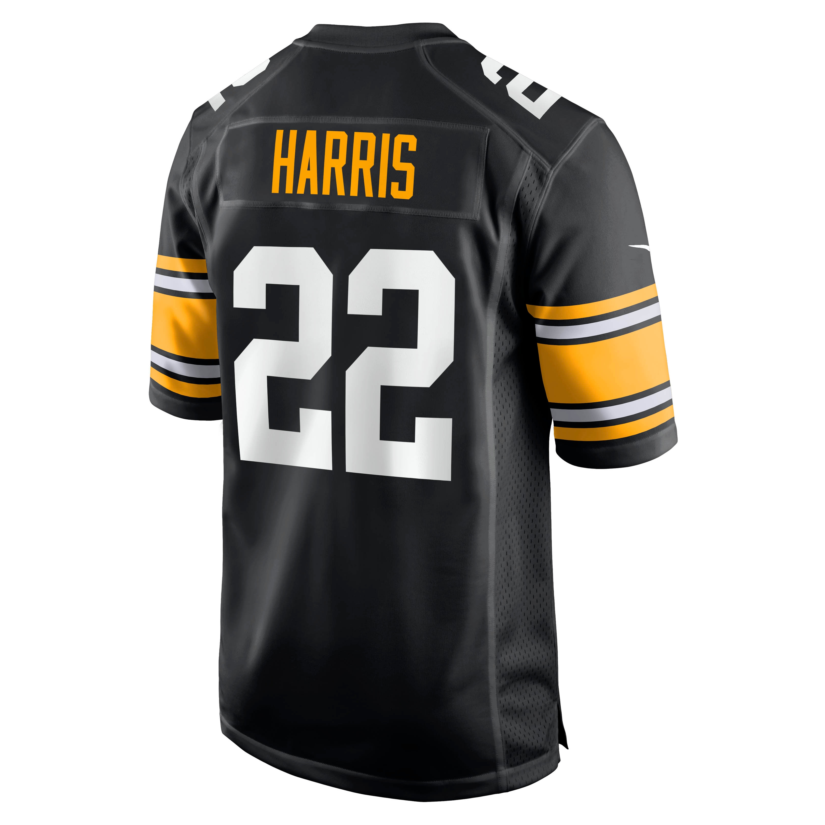 Najee Harris Pittsburgh SteelersGame Player Jersey - Black