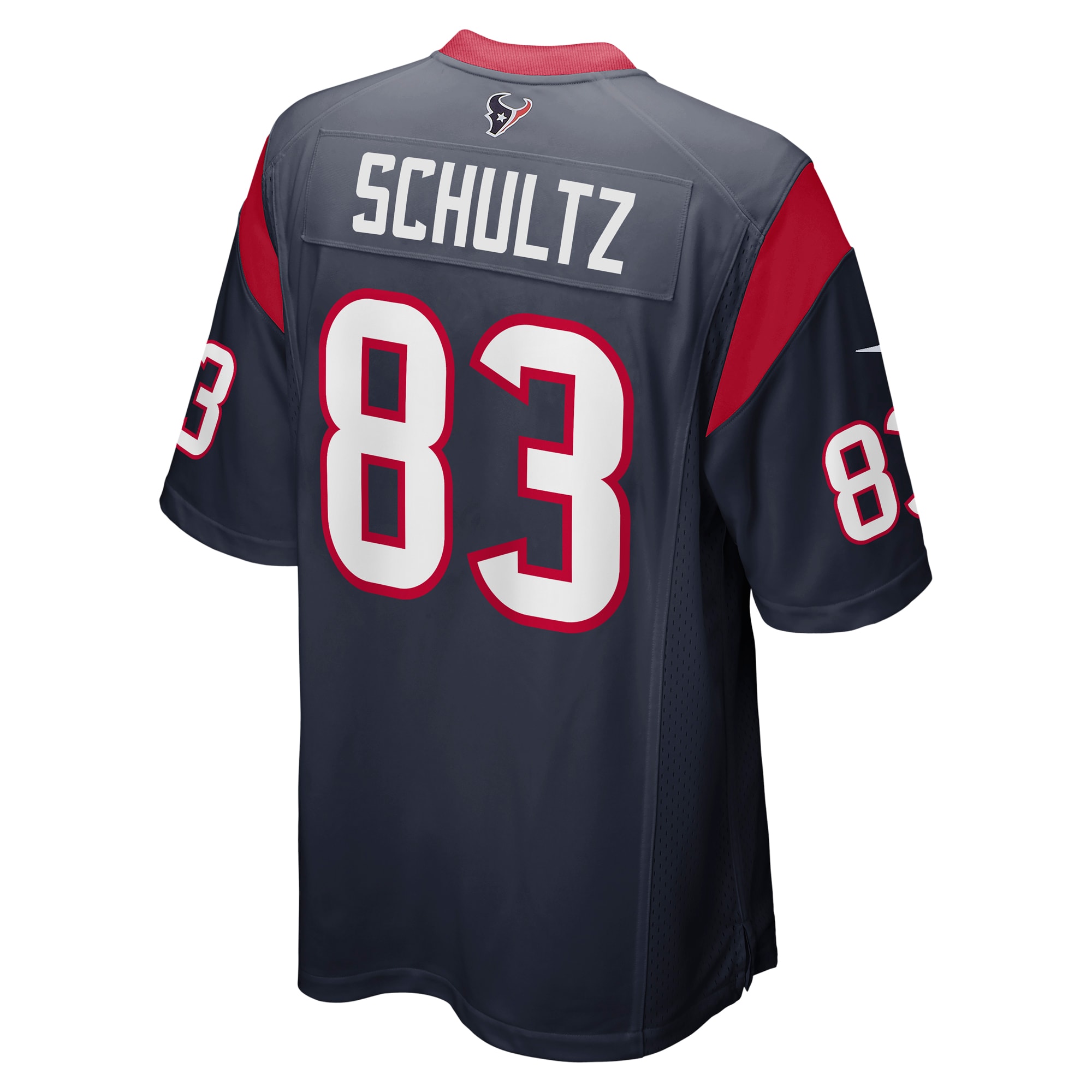 Dalton Schultz Houston TexansTeam Game Jersey - Navy