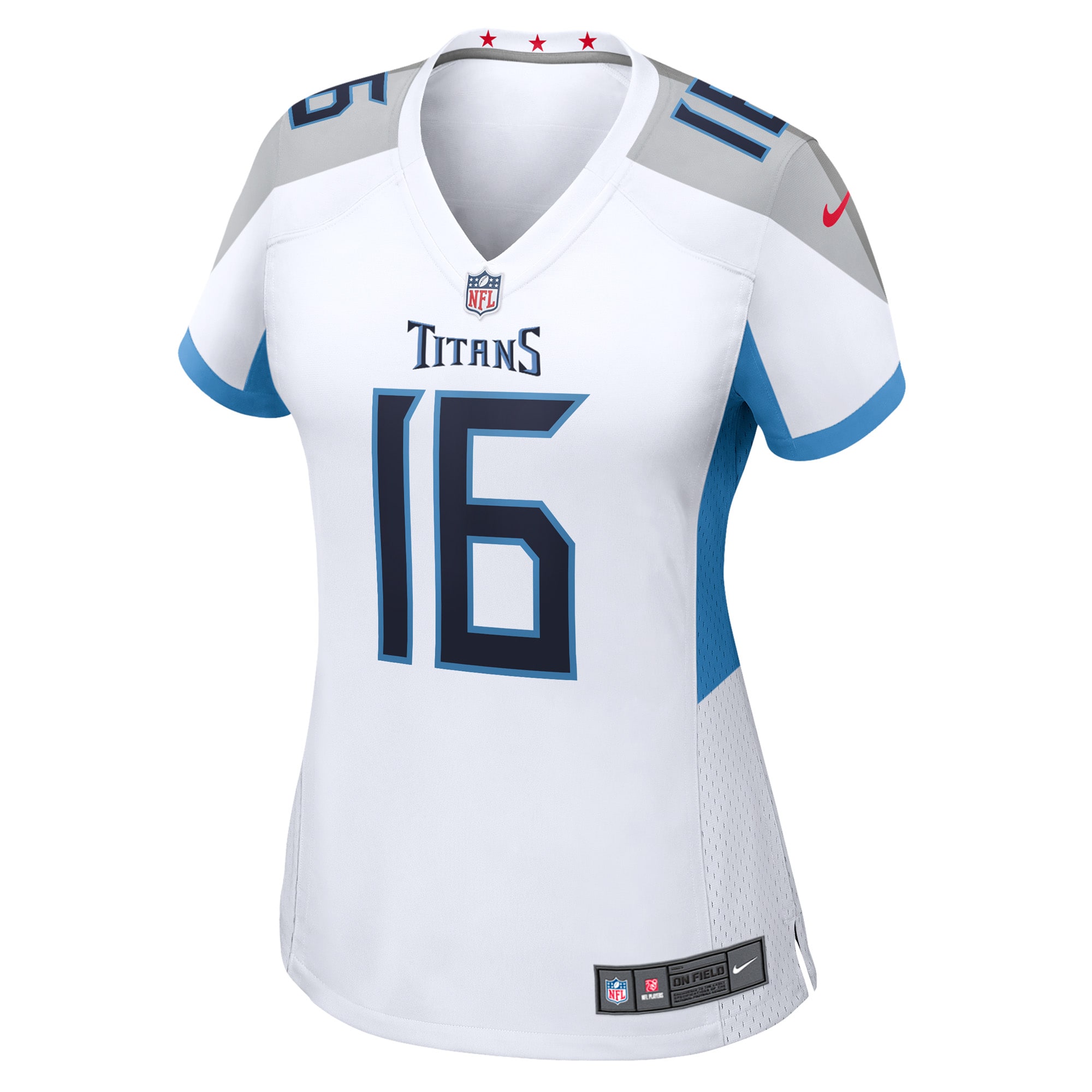Treylon Burks Tennessee Titans Women's Game Player Jersey - White