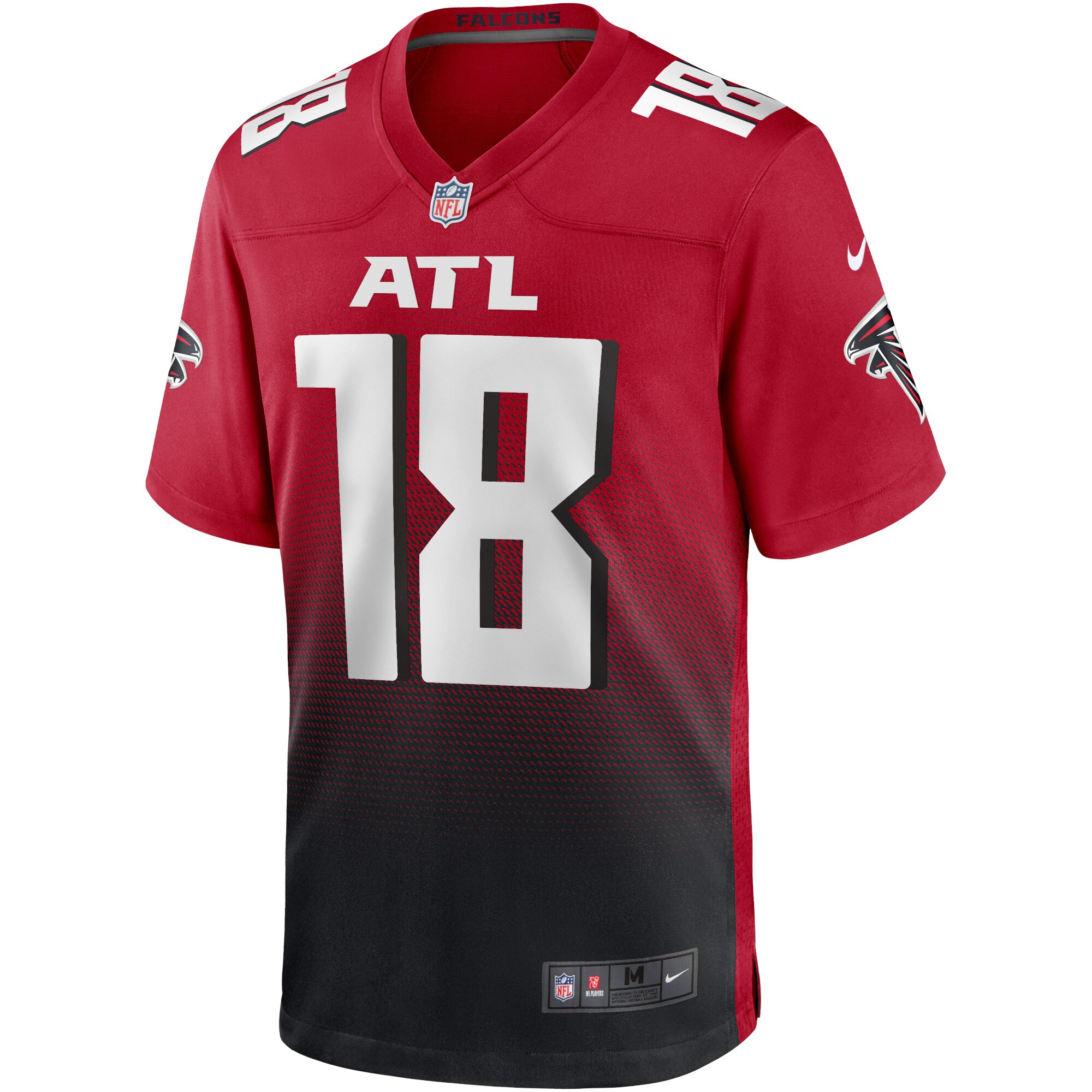 Calvin Ridley Atlanta Falcons2nd Alternate Game Jersey - Red