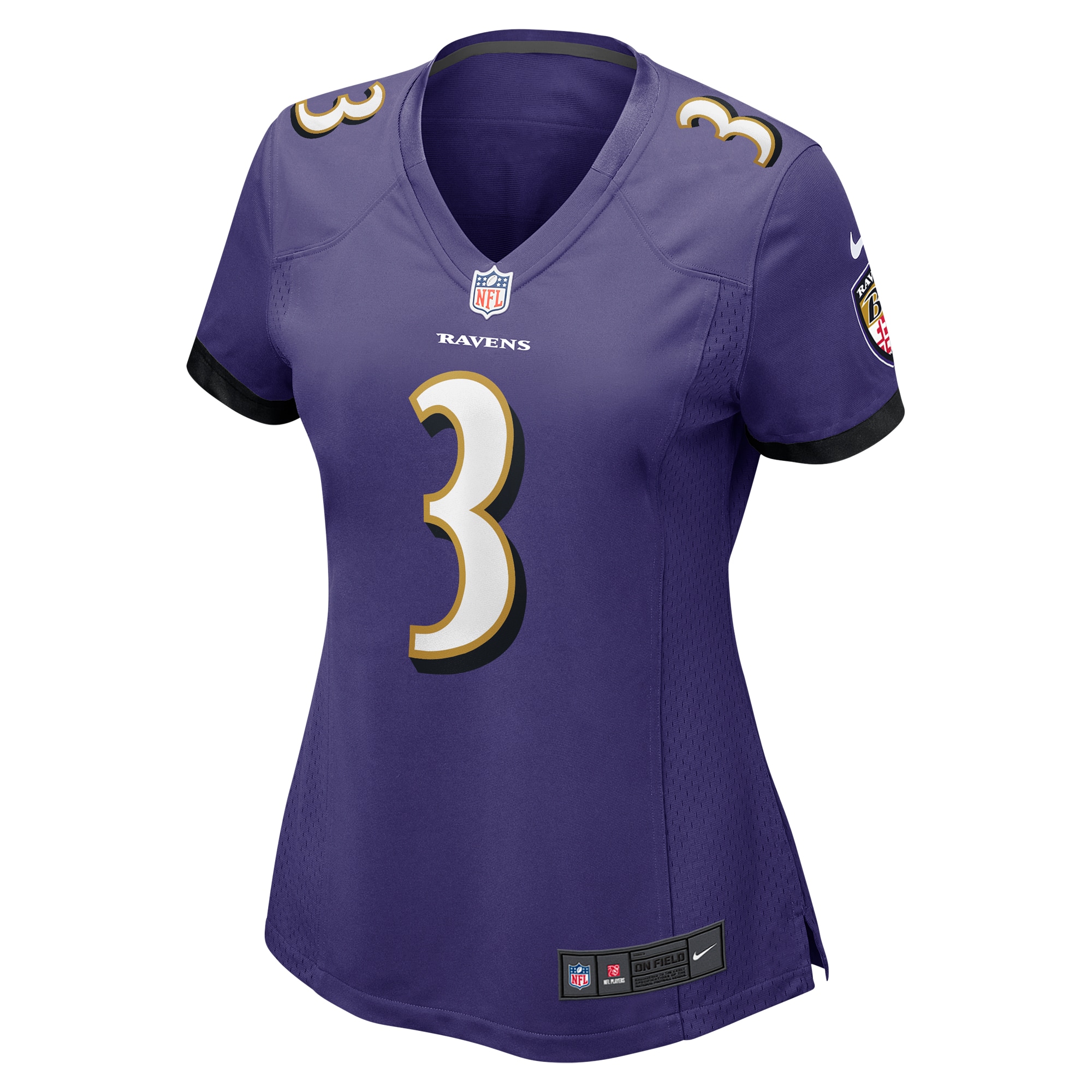 Odell Beckham Jr. Baltimore Ravens Women's Game Jersey - Purple