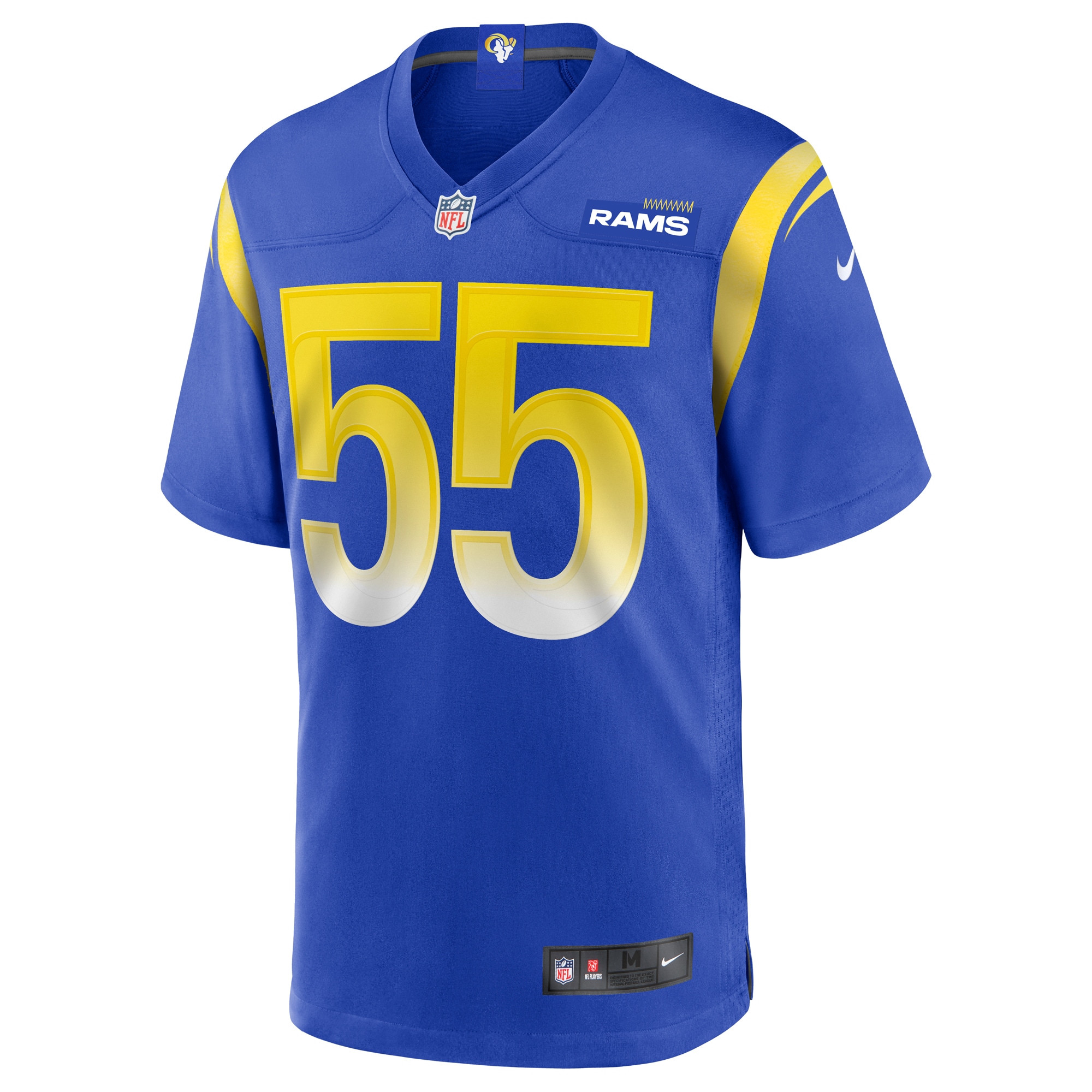 Brian Allen Los Angeles RamsGame Jersey - Royal