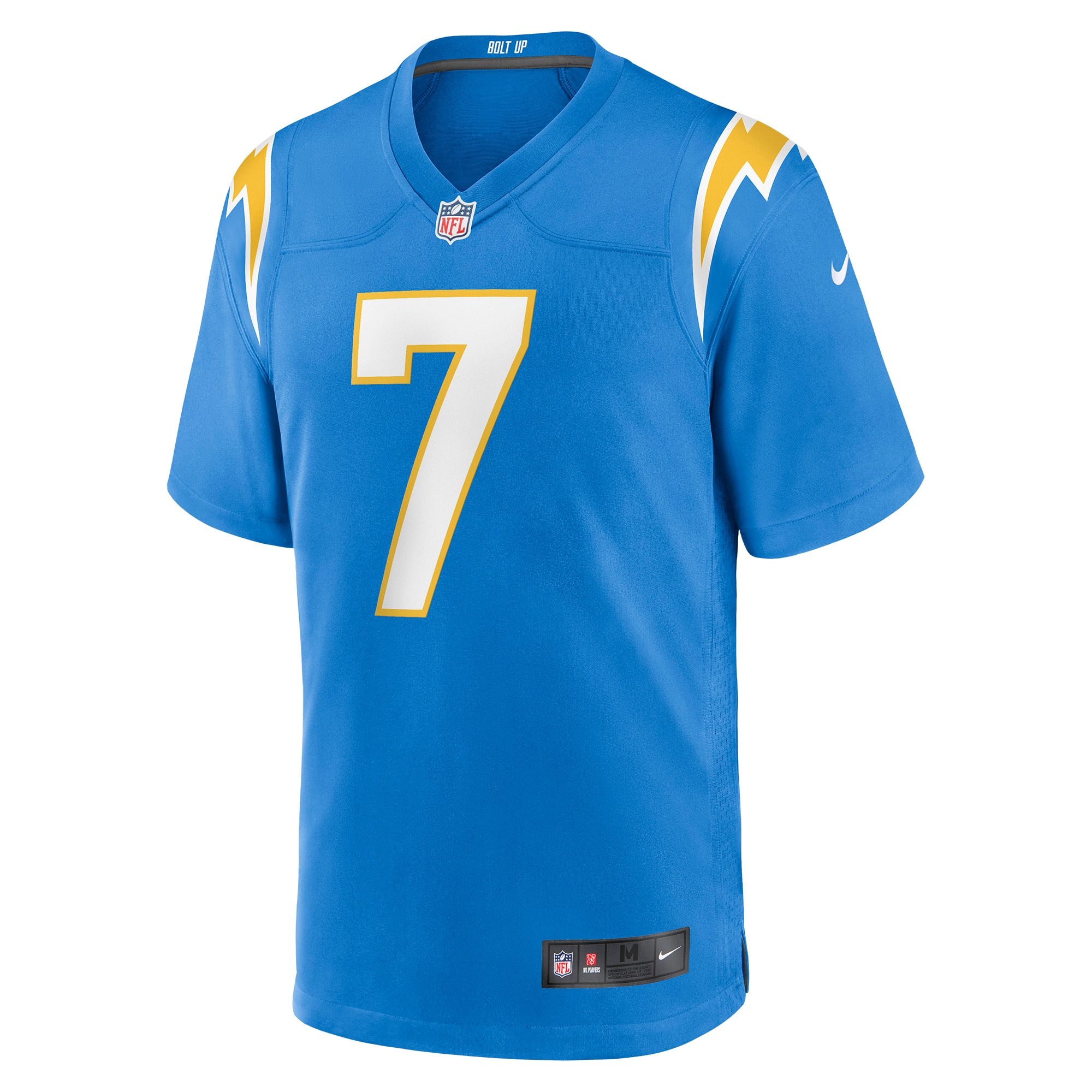 Gerald Everett Los Angeles ChargersPlayer Game Jersey - Powder Blue