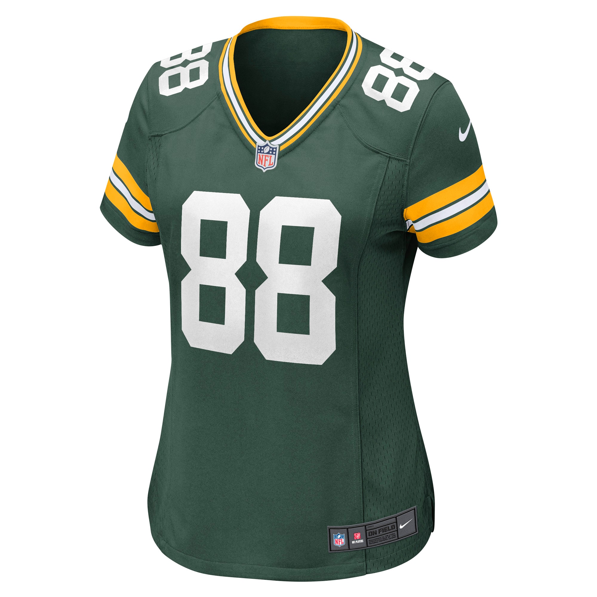 Juwann Winfree Green Bay Packers Women's Game Jersey - Green