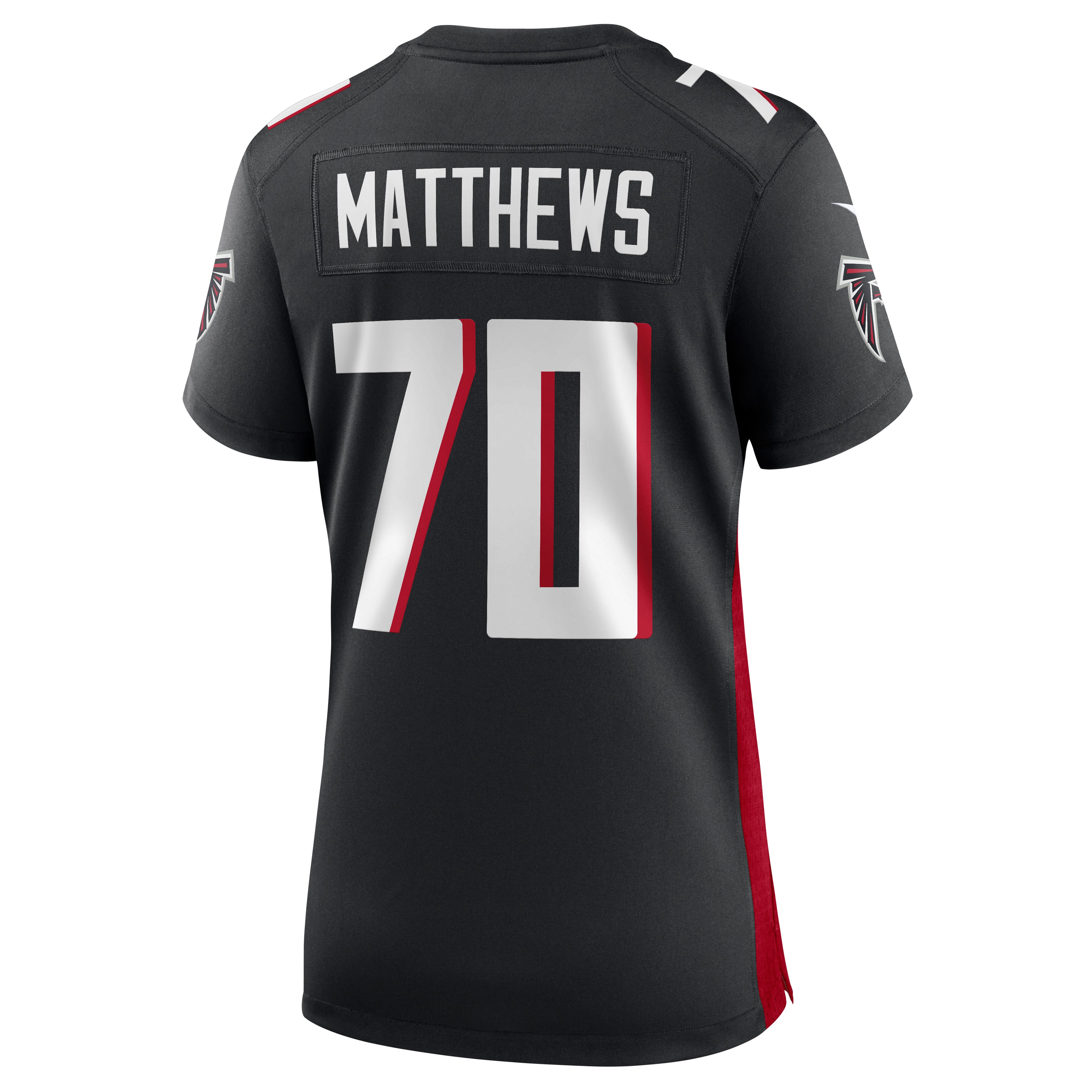 Jake Matthews Atlanta Falcons Women's Game Jersey - Black