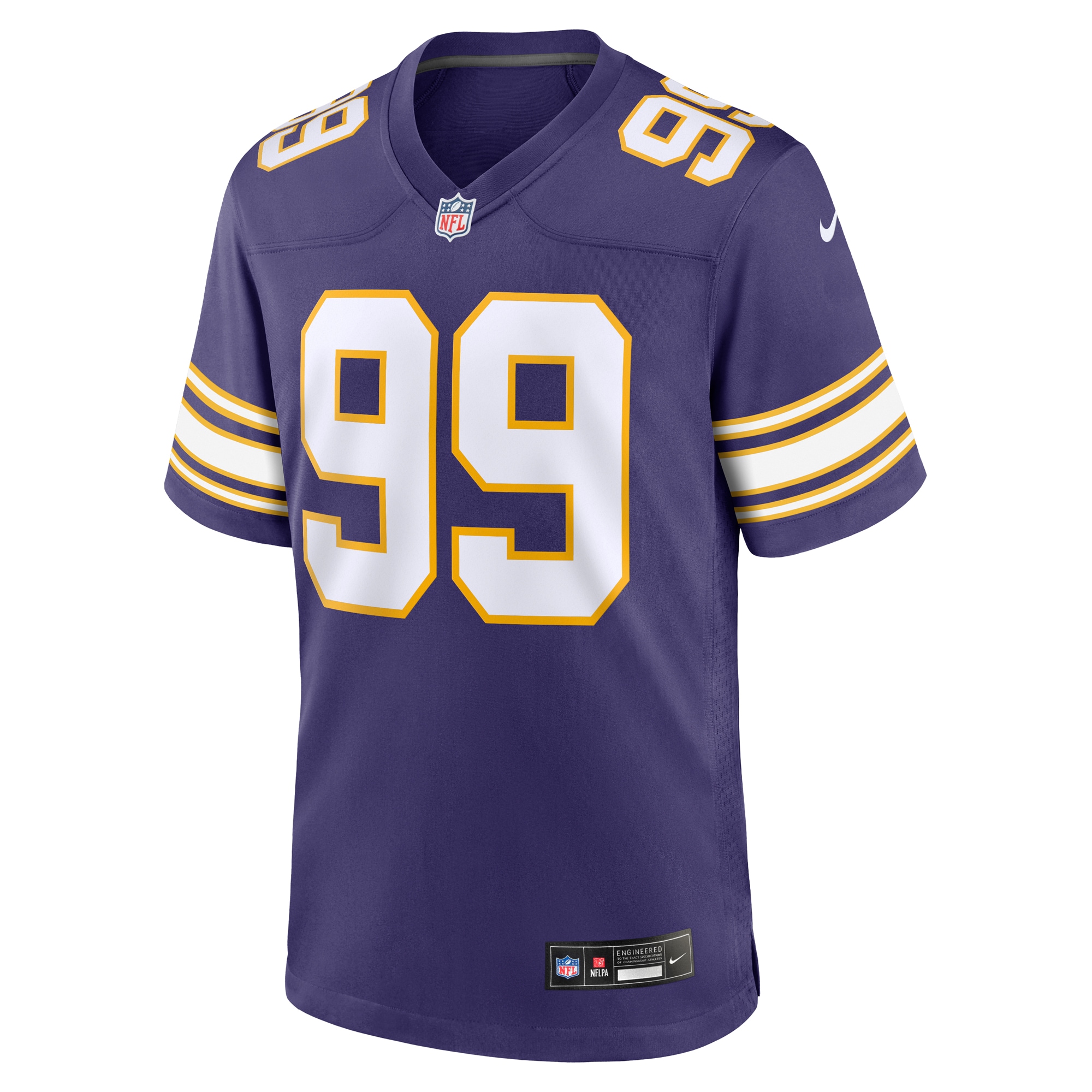 Danielle Hunter Minnesota VikingsClassic Player Game Jersey - Purple