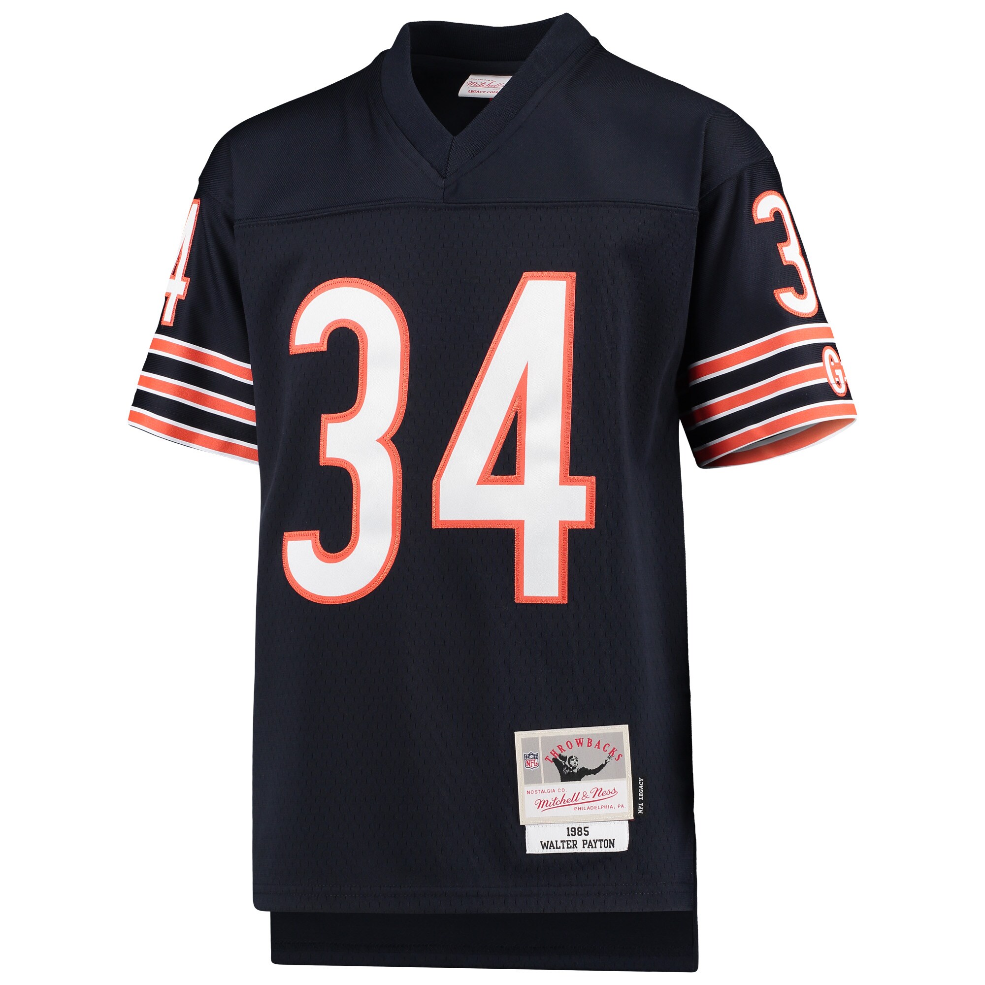 Walter Payton Chicago Bears Mitchell & Ness Youth 1985 Legacy Retired Player Jersey - Navy