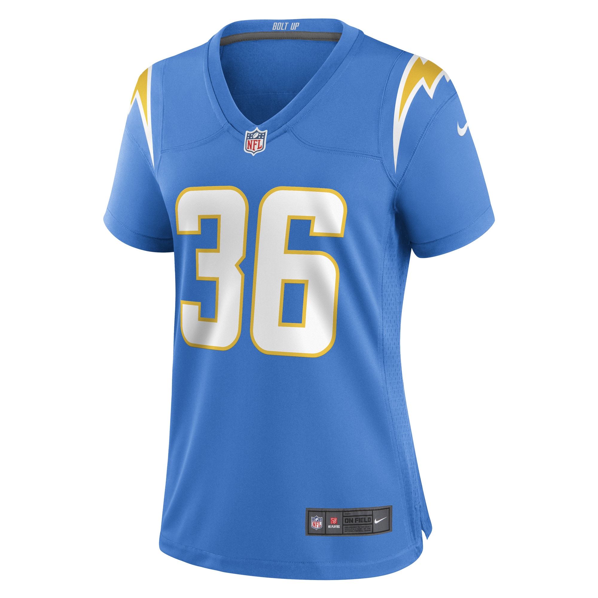 Ja'sir Taylor Los Angeles Chargers Women's Game Player Jersey - Powder Blue