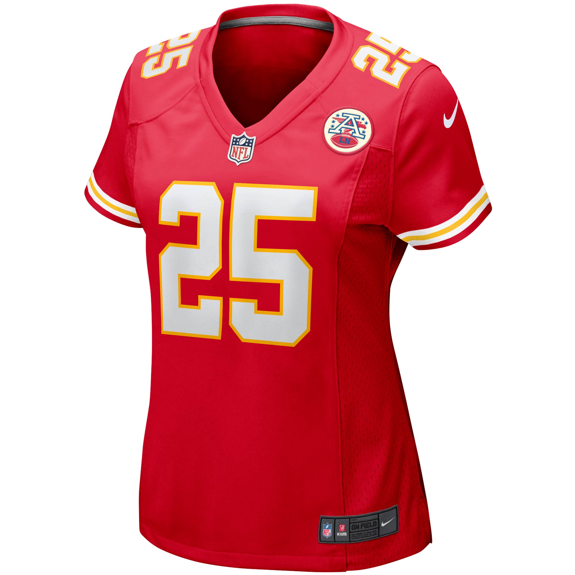 Clyde Edwards-Helaire Kansas City Chiefs Women's Player Game Team Jersey - Red