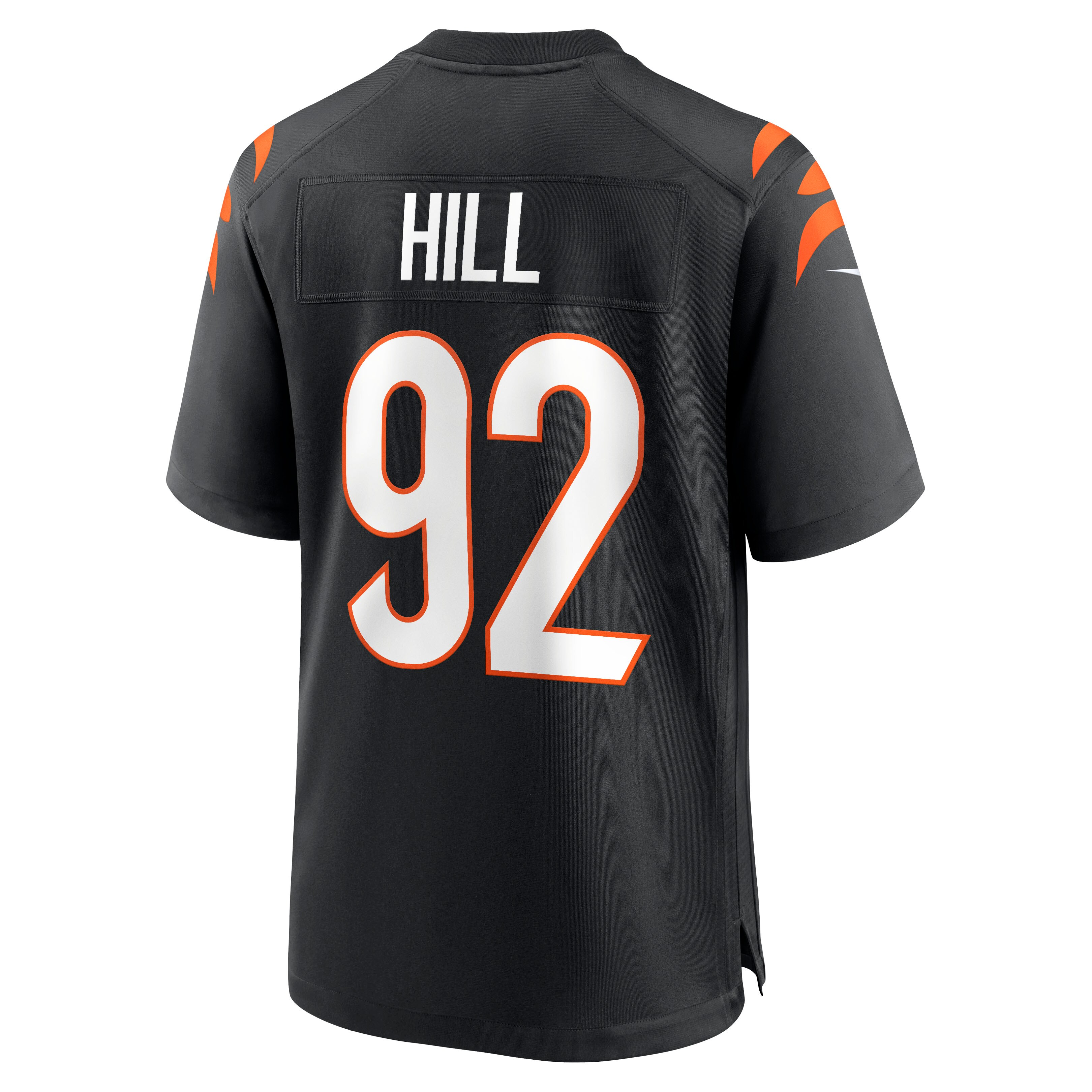 B.J. Hill Cincinnati BengalsGame Jersey - Black