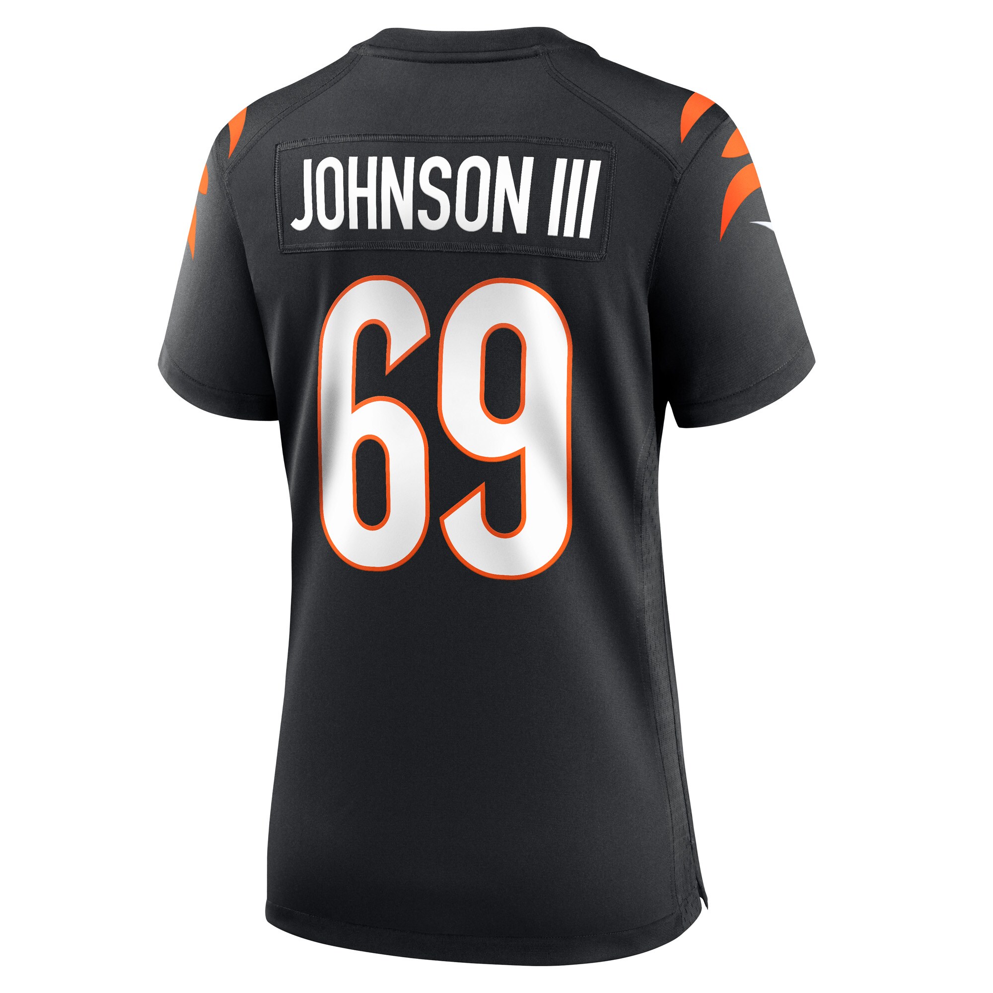 Raymond Johnson III Cincinnati Bengals Women's Game Player Jersey - Black