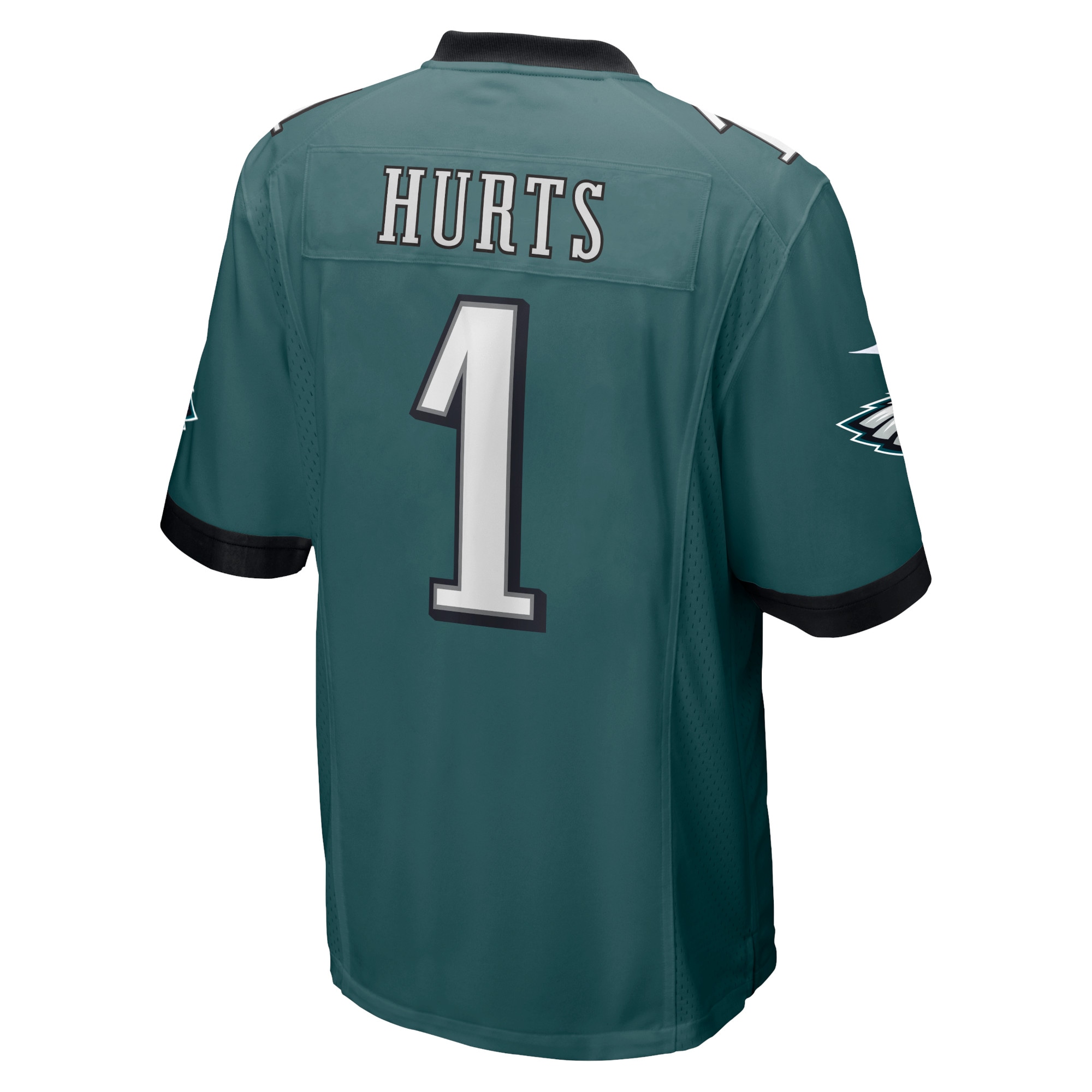 Jalen Hurts Philadelphia EaglesTeam Game Jersey - Midnight Green